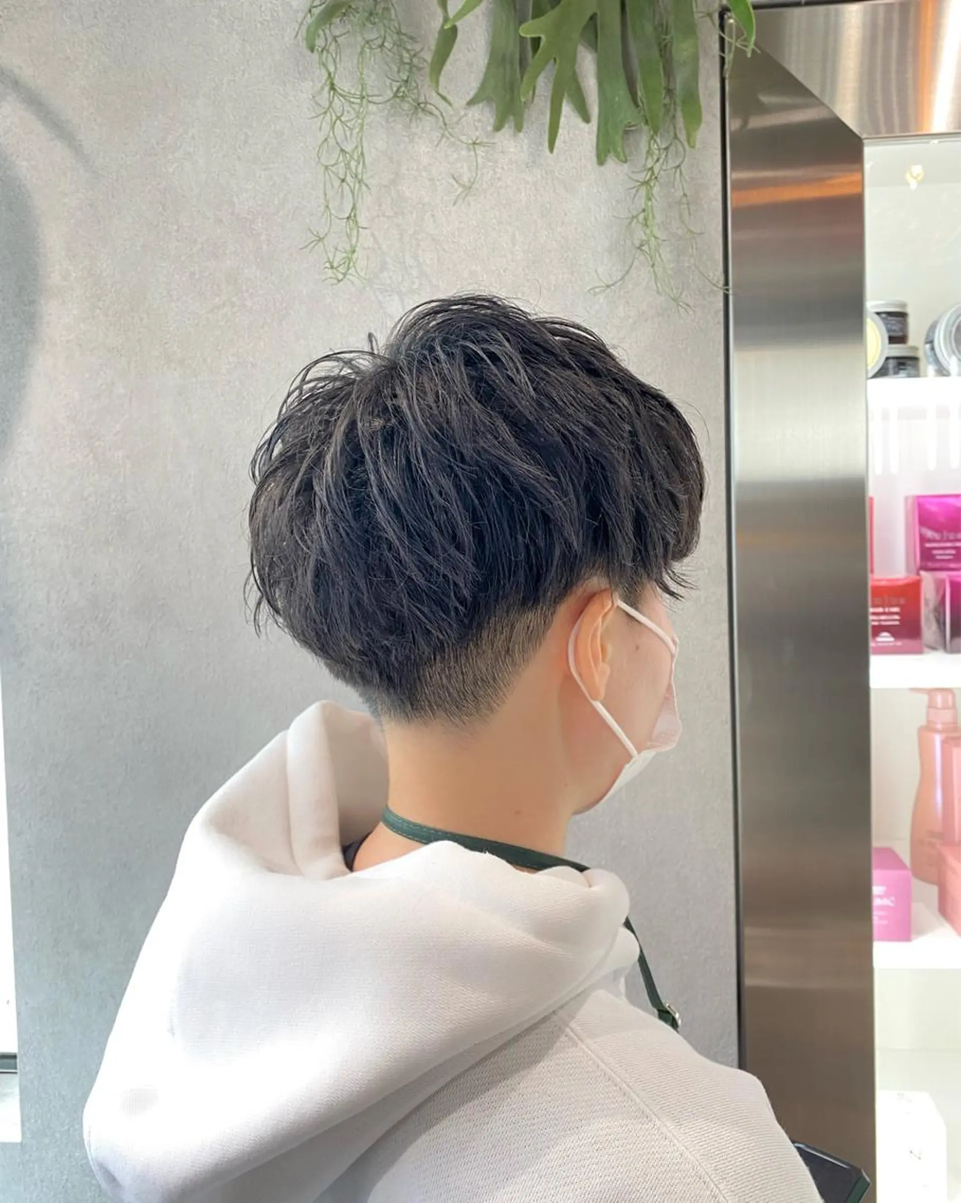 ショート パーマ カット パーマ お洒落カジュアル🍃 まなとのヘアスタイル