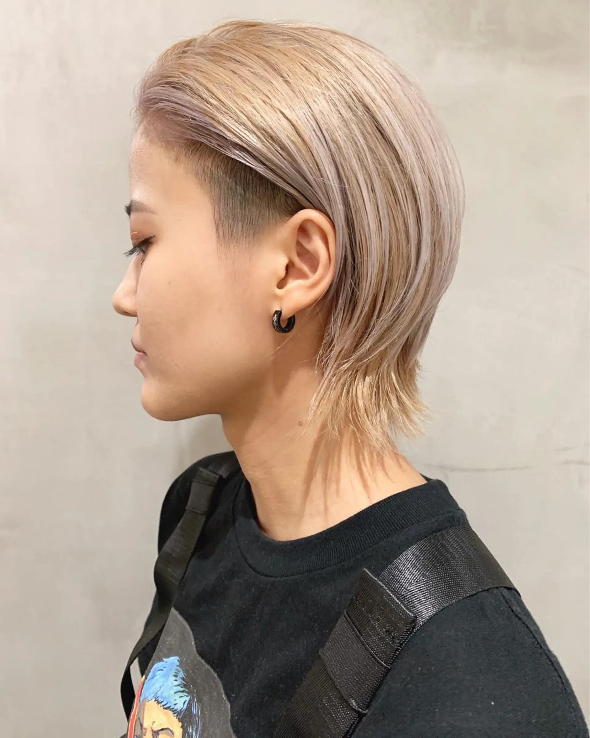 ショート カラー カット ヘアカラー トリートメント 優 作のヘアスタイル