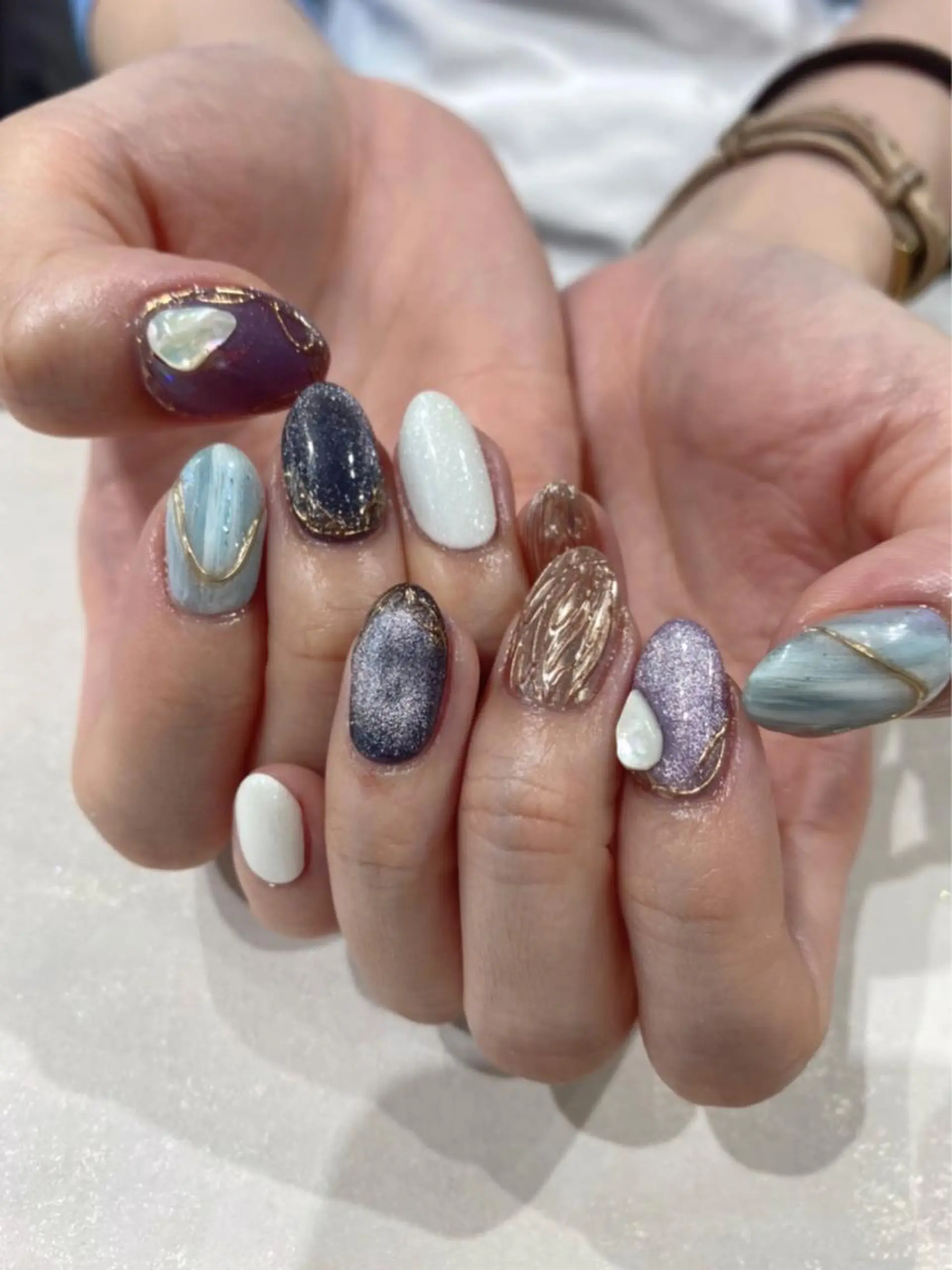 ショート ハンドネイル Nail R💫 naoのネイルデザイン