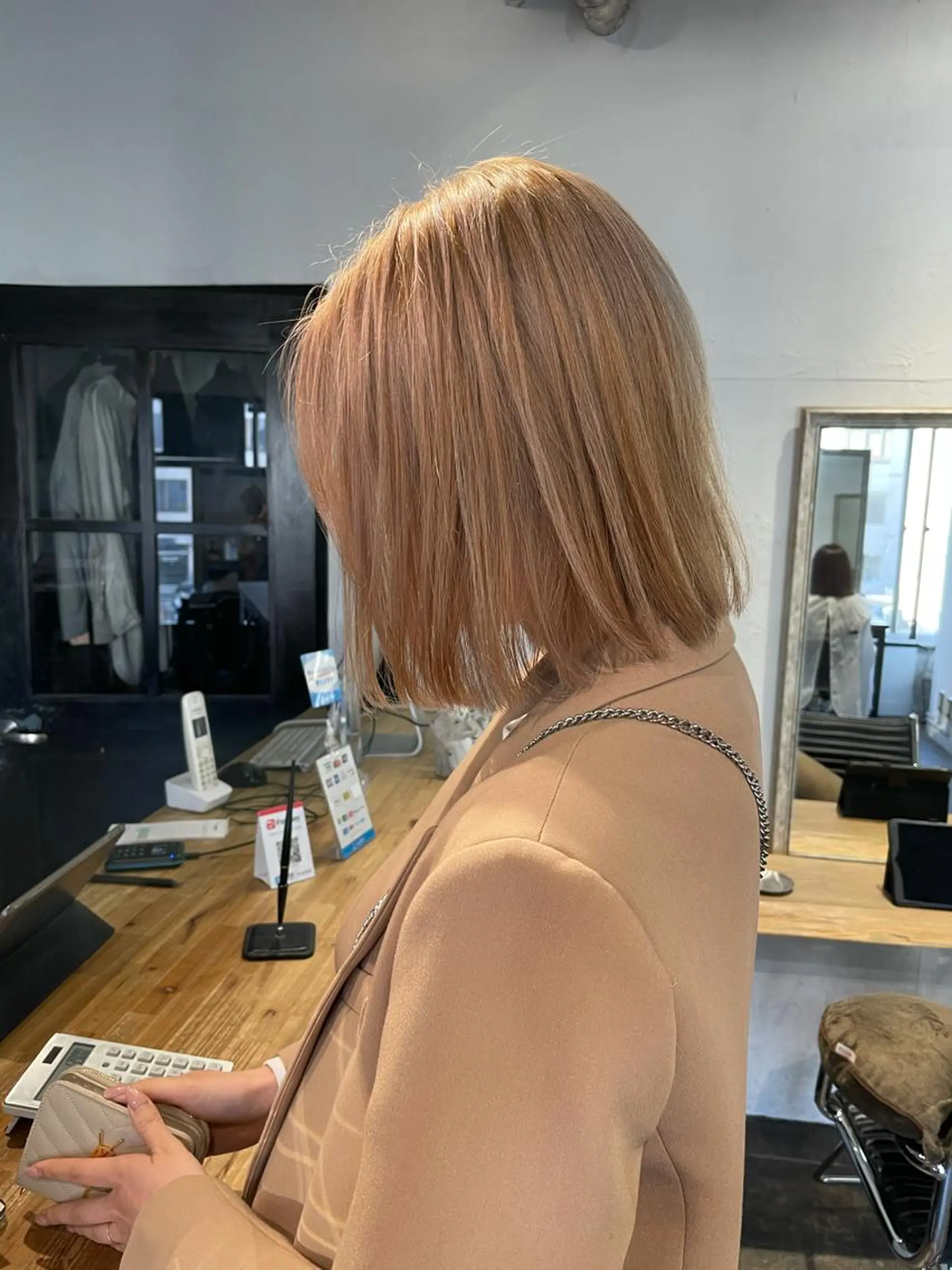 ショート カラー メンズパーマ メンズ特化ryoのヘアスタイル