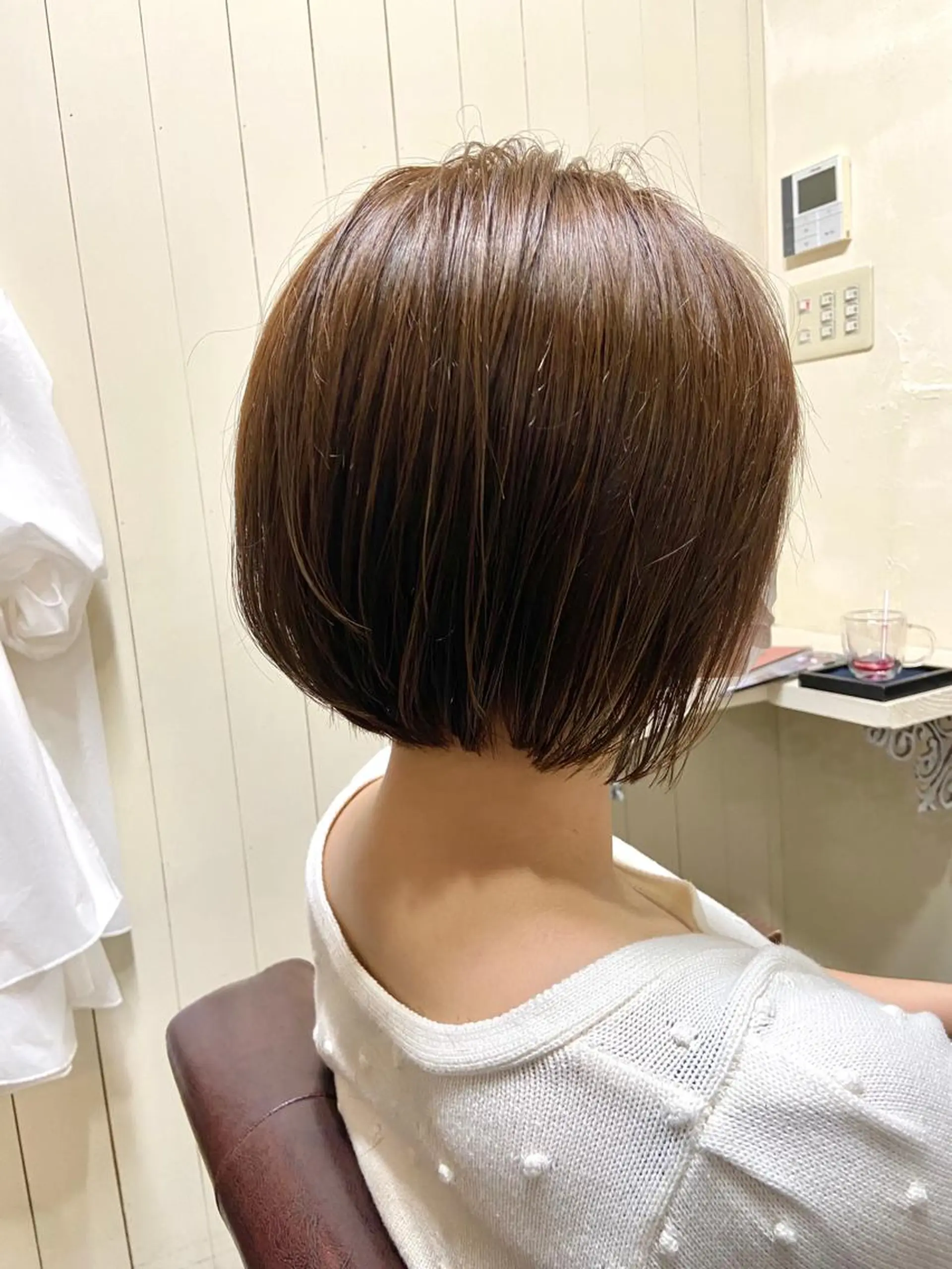 ショート カラー ショートボブ ボブ ショートヘア カット トリートメント ヘッドスパ 松田 卓也のヘアスタイル