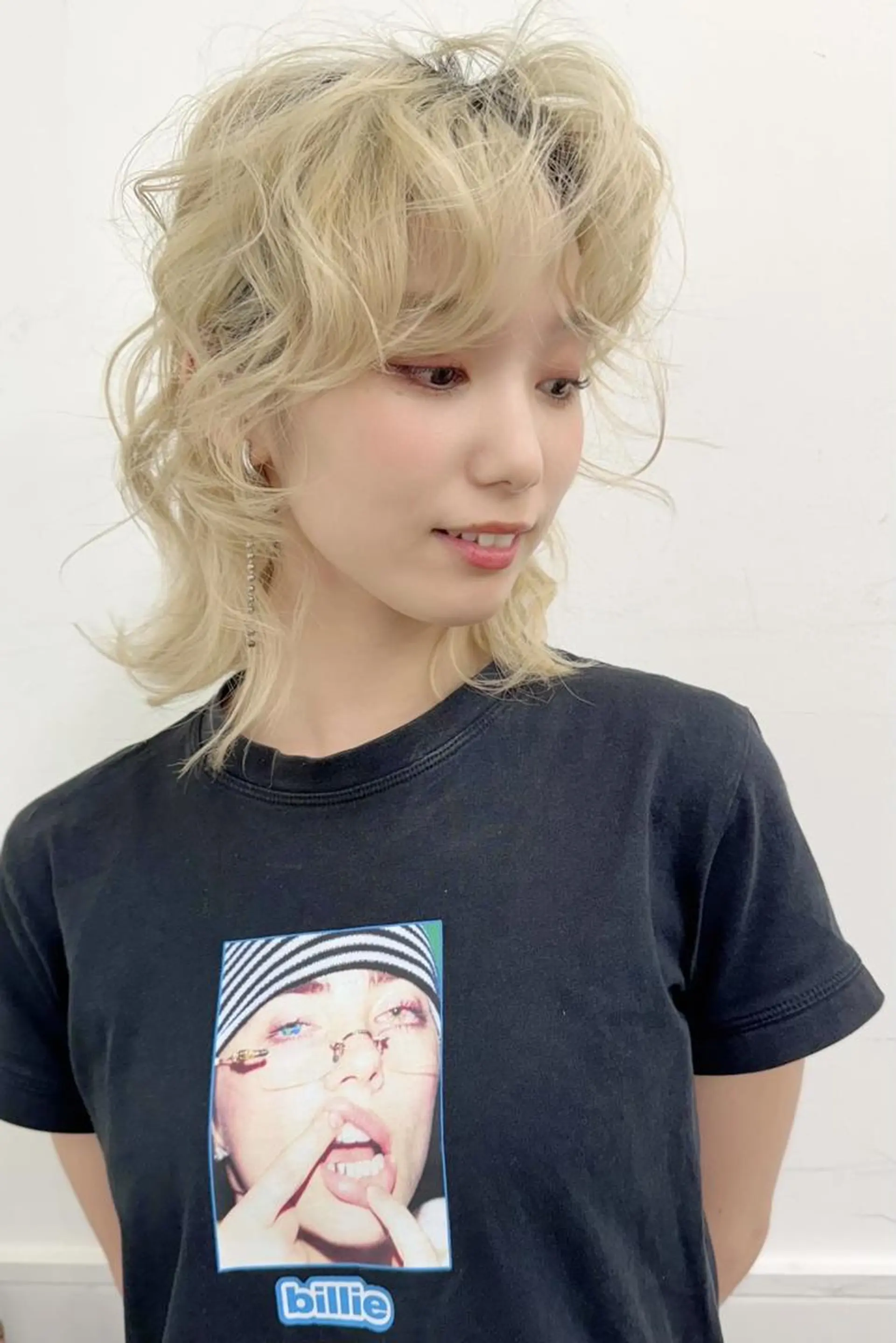パーマ ミディアム カット パーマ パーマ×ウルフカット koya☆のヘアスタイル