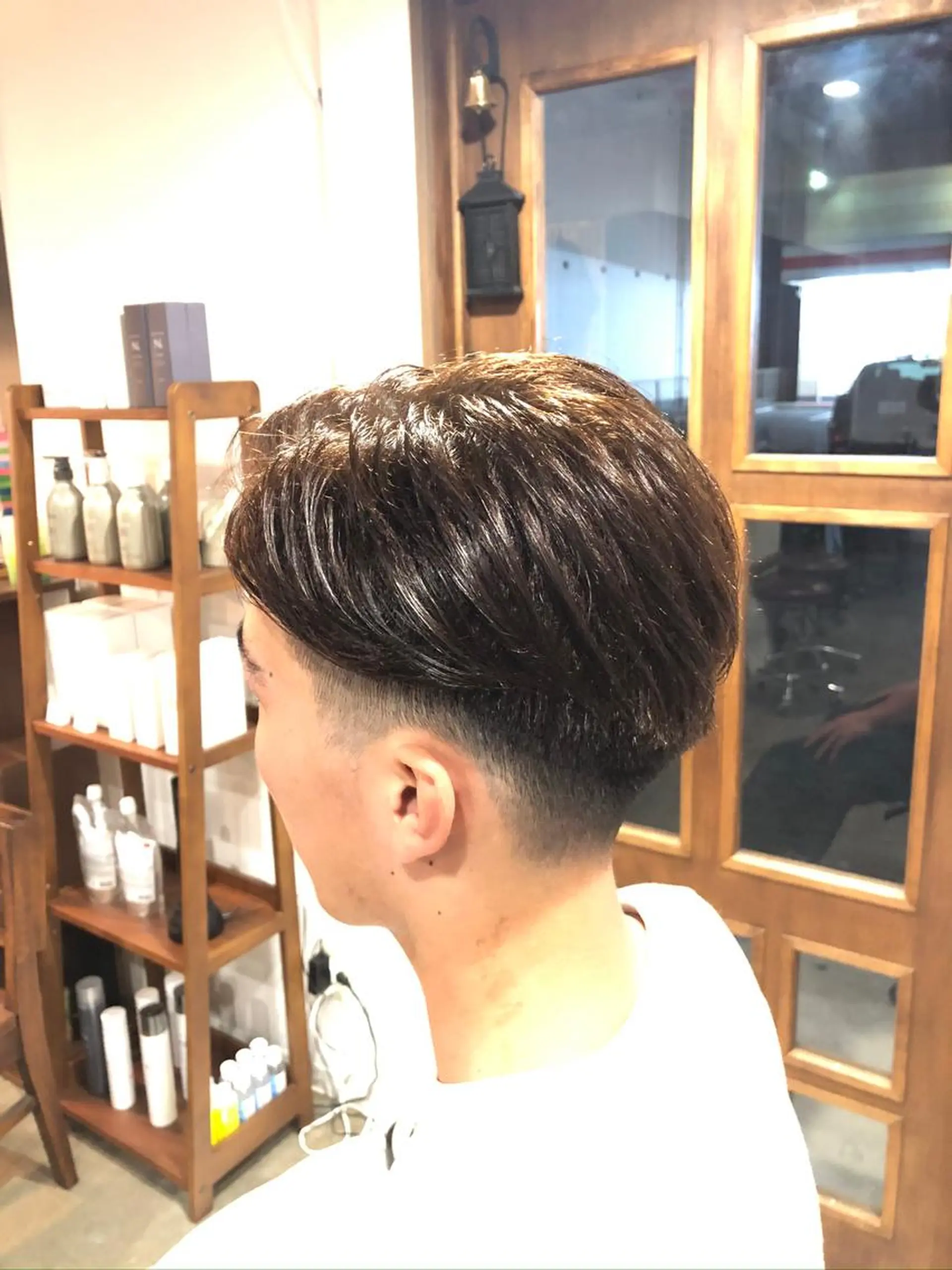 ショート カラー メンズ 渡邉 聖希のヘアスタイル