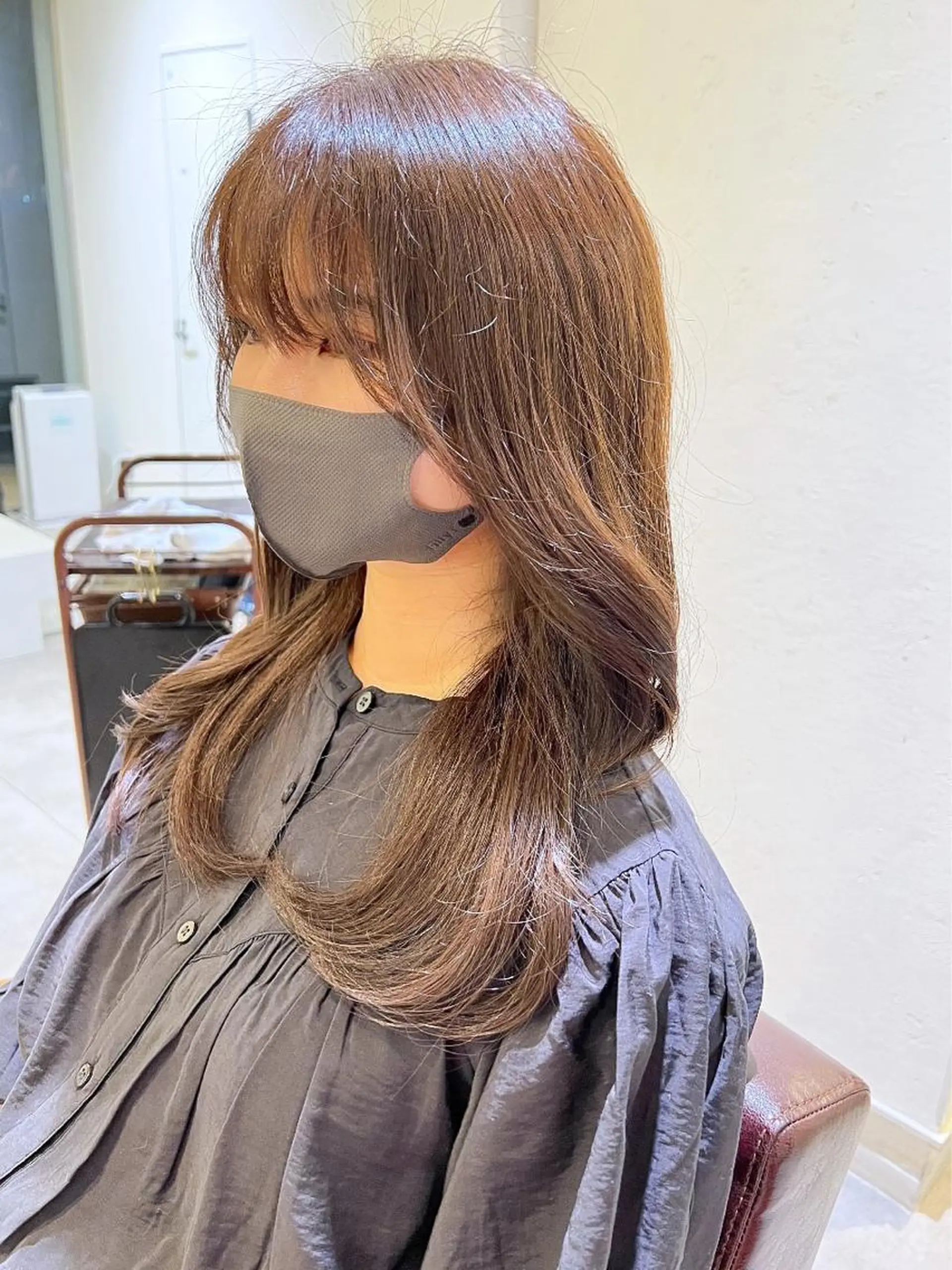 ロング カラー カット トリートメント 韓国ヘア×髪質改善 /yoshikaのヘアスタイル