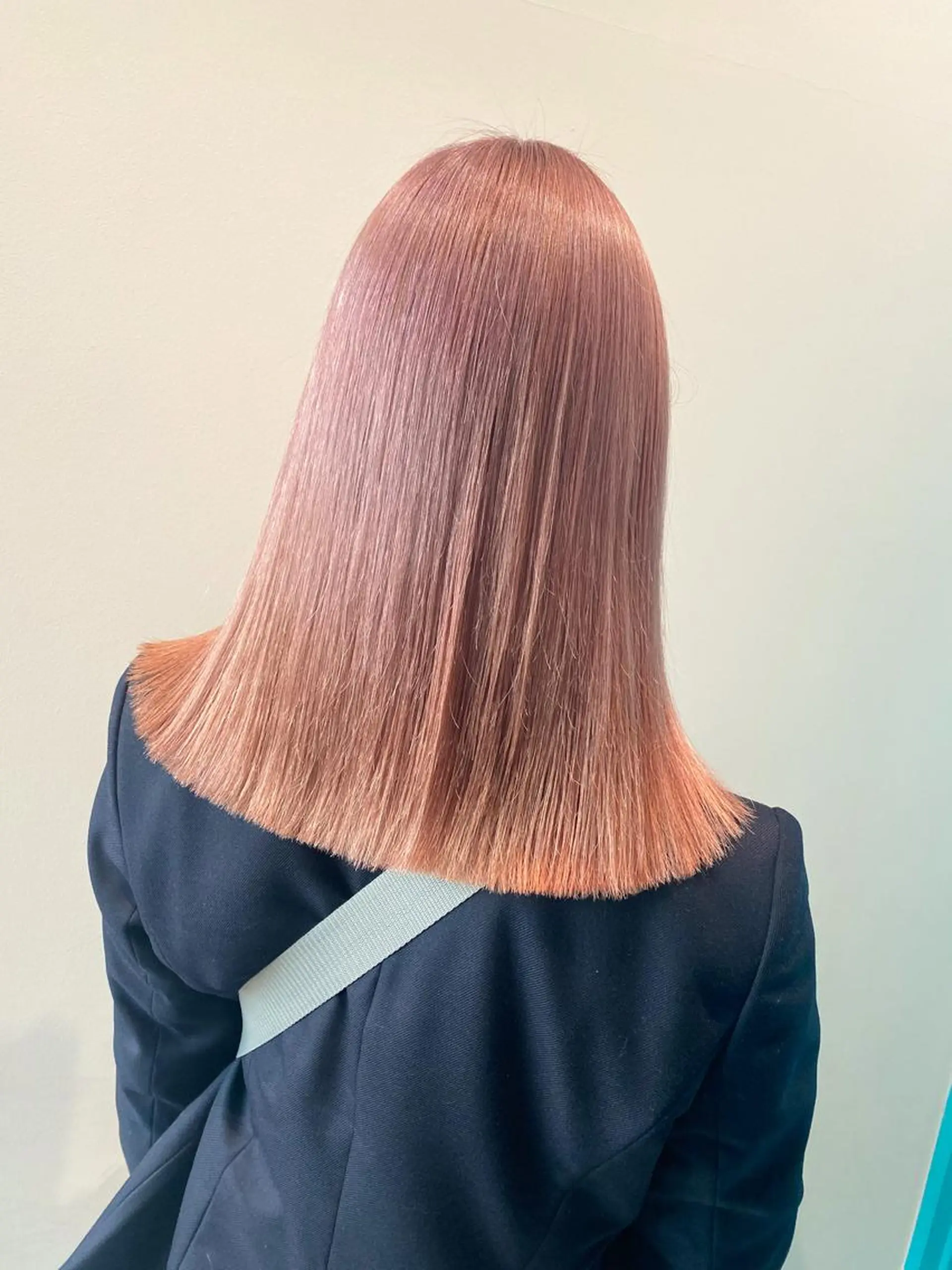 ミディアム カラー ヘアカラー トリートメント 韓国風デザイン 💐MIZUKI💐のヘアスタイル