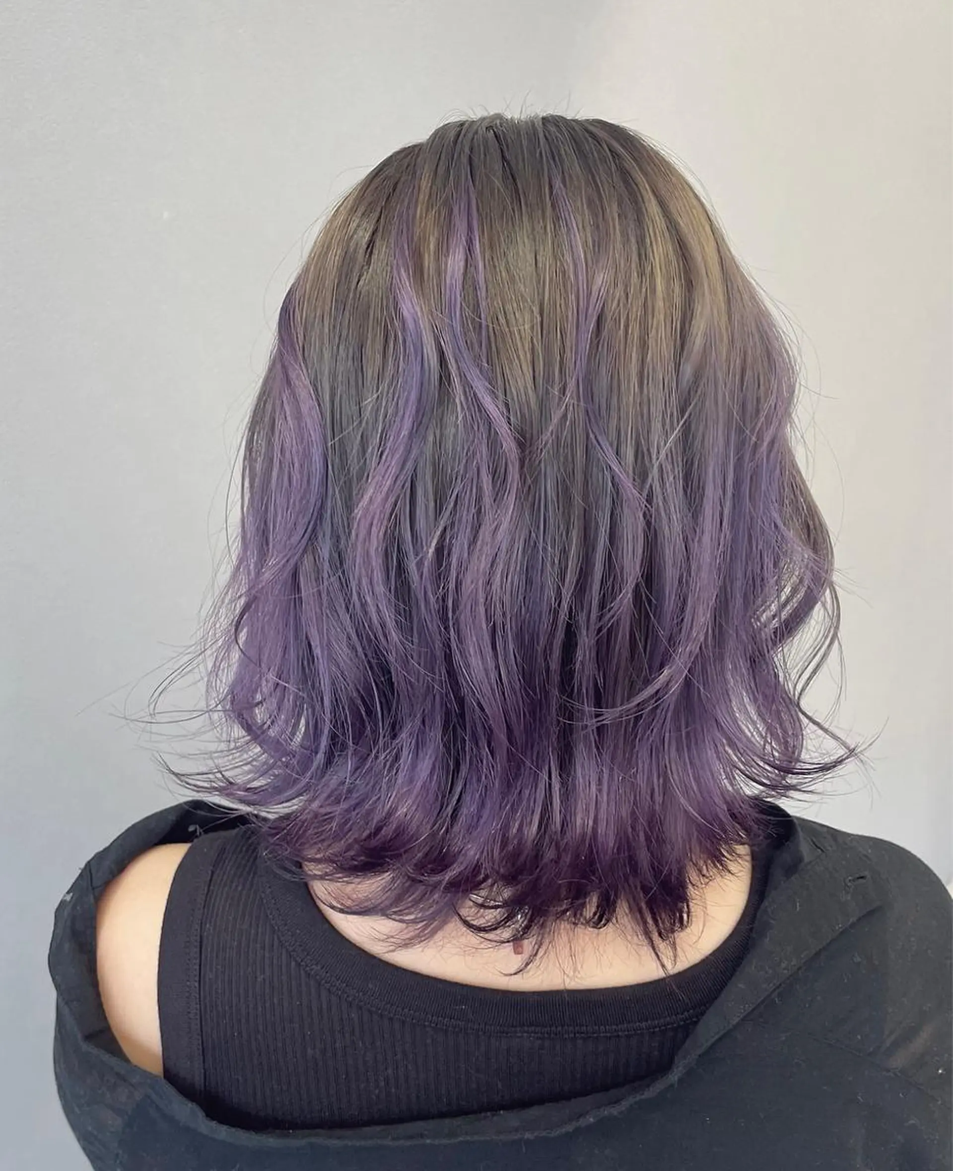ミディアム カラー ate.心斎橋 RYUKAのヘアスタイル