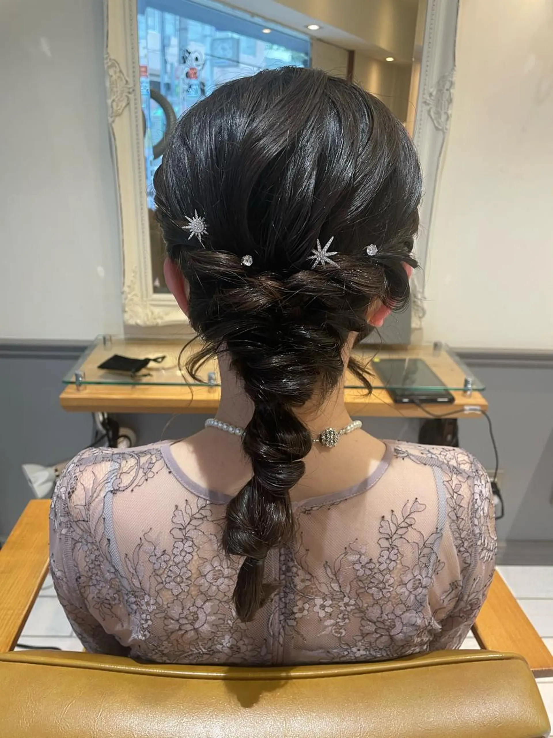ヘアアレンジ ヘアセット 佐久間 成恵のヘアスタイル