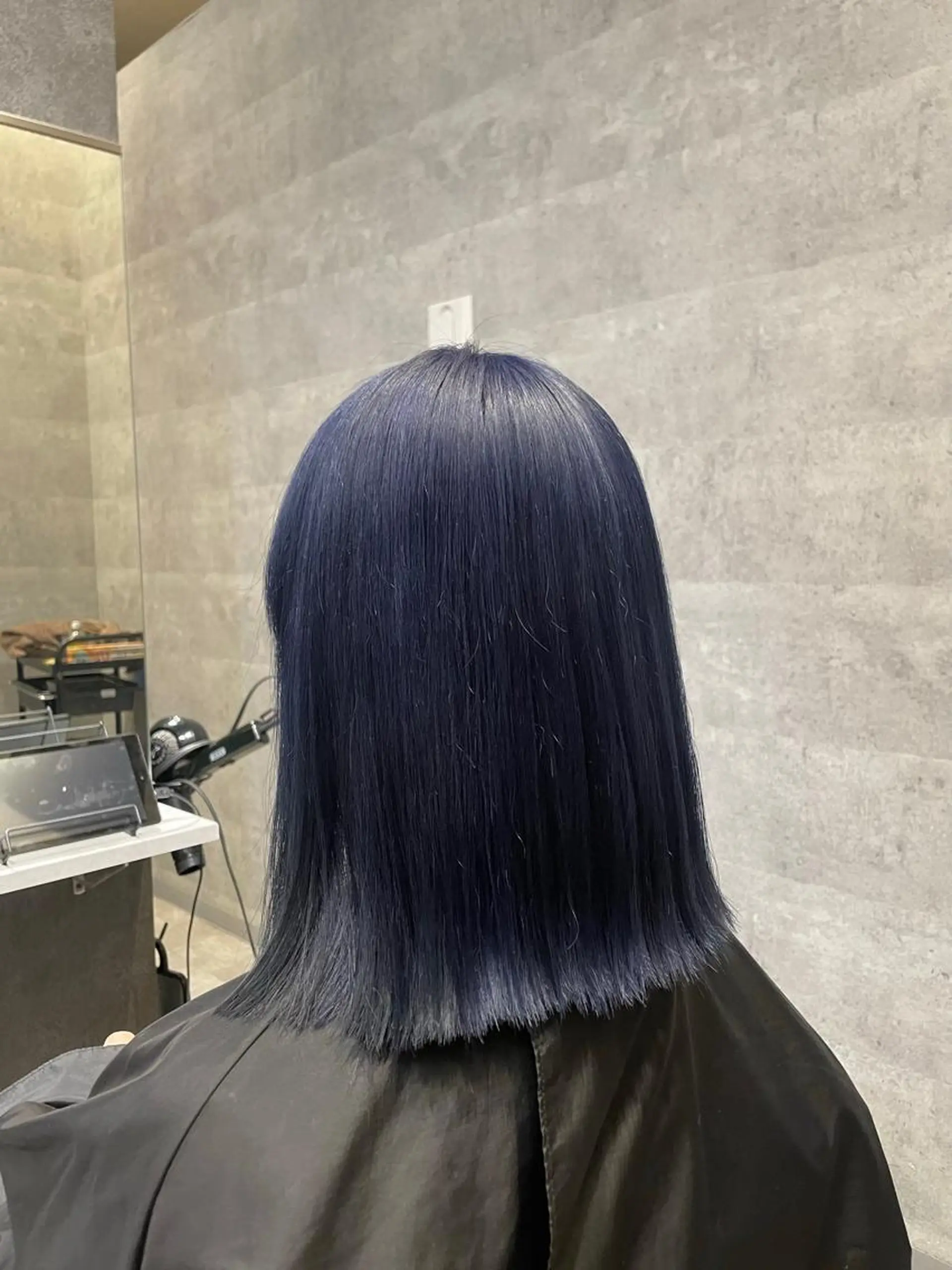 ミディアム カラー saho .のヘアスタイル