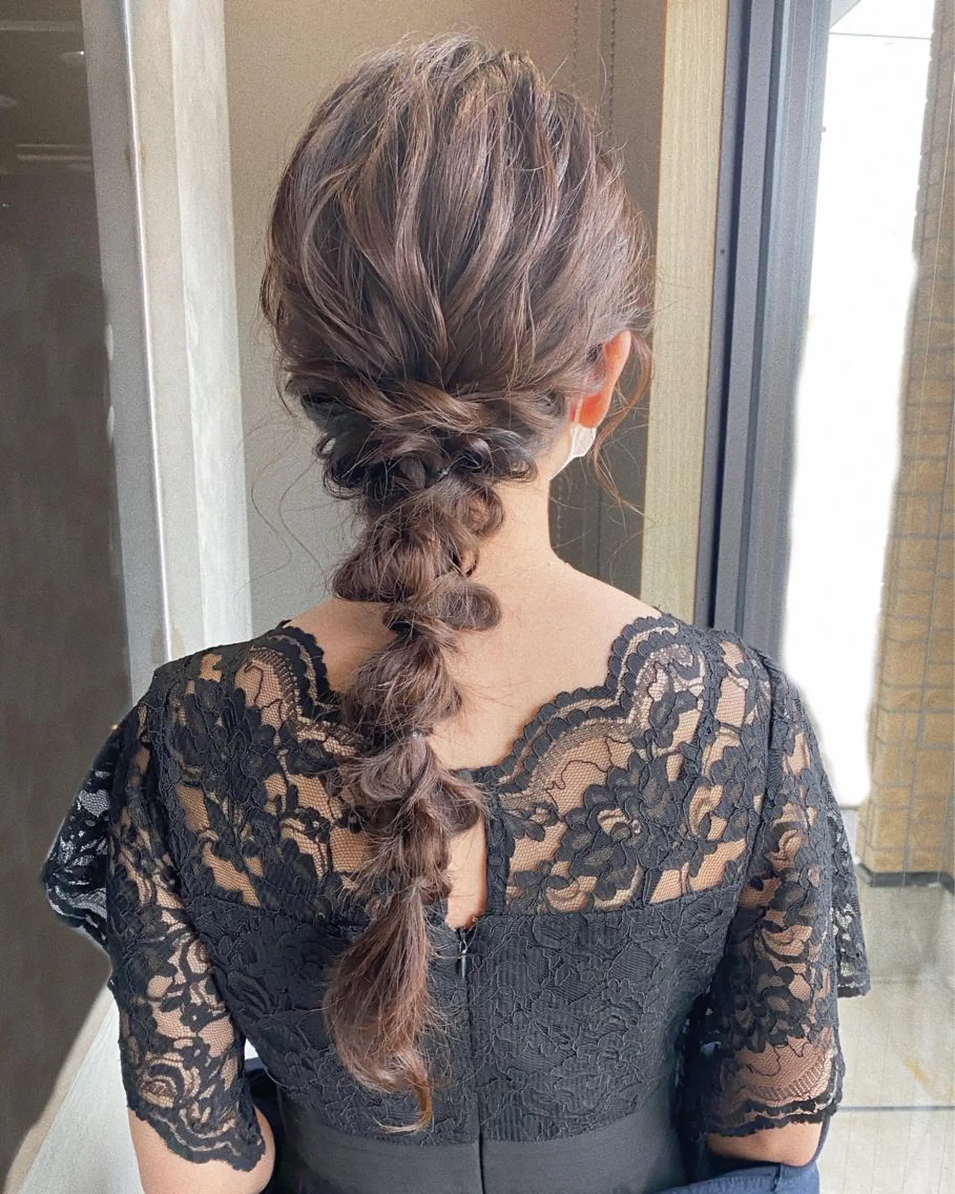 ロング ヘアアレンジ FIORE hair design所属・山根 奈緒のマツエク・マツパデザイン