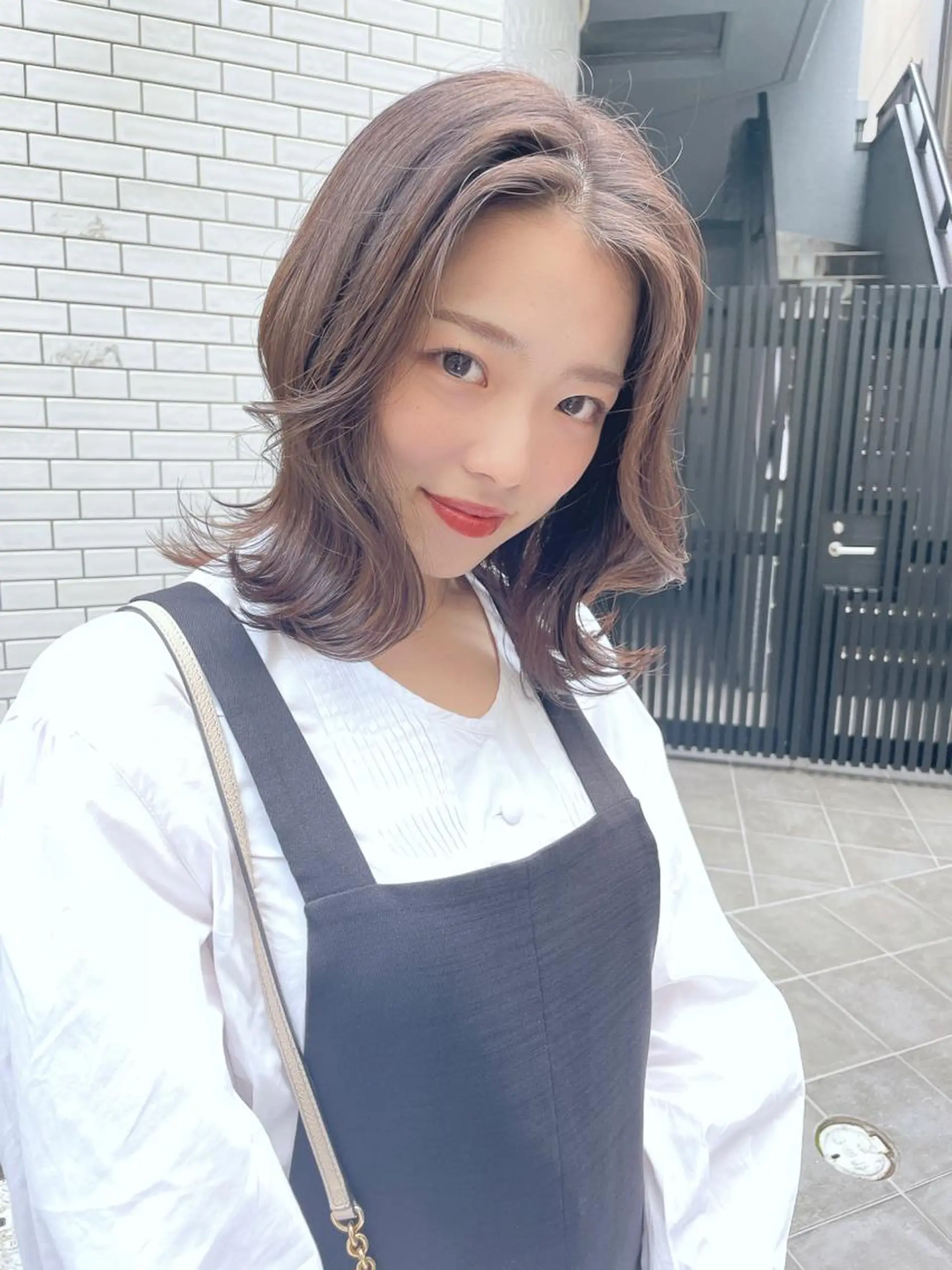ミディアム ヘアカラー トリートメント 🍨モテベージュ🩰 miraiのヘアスタイル