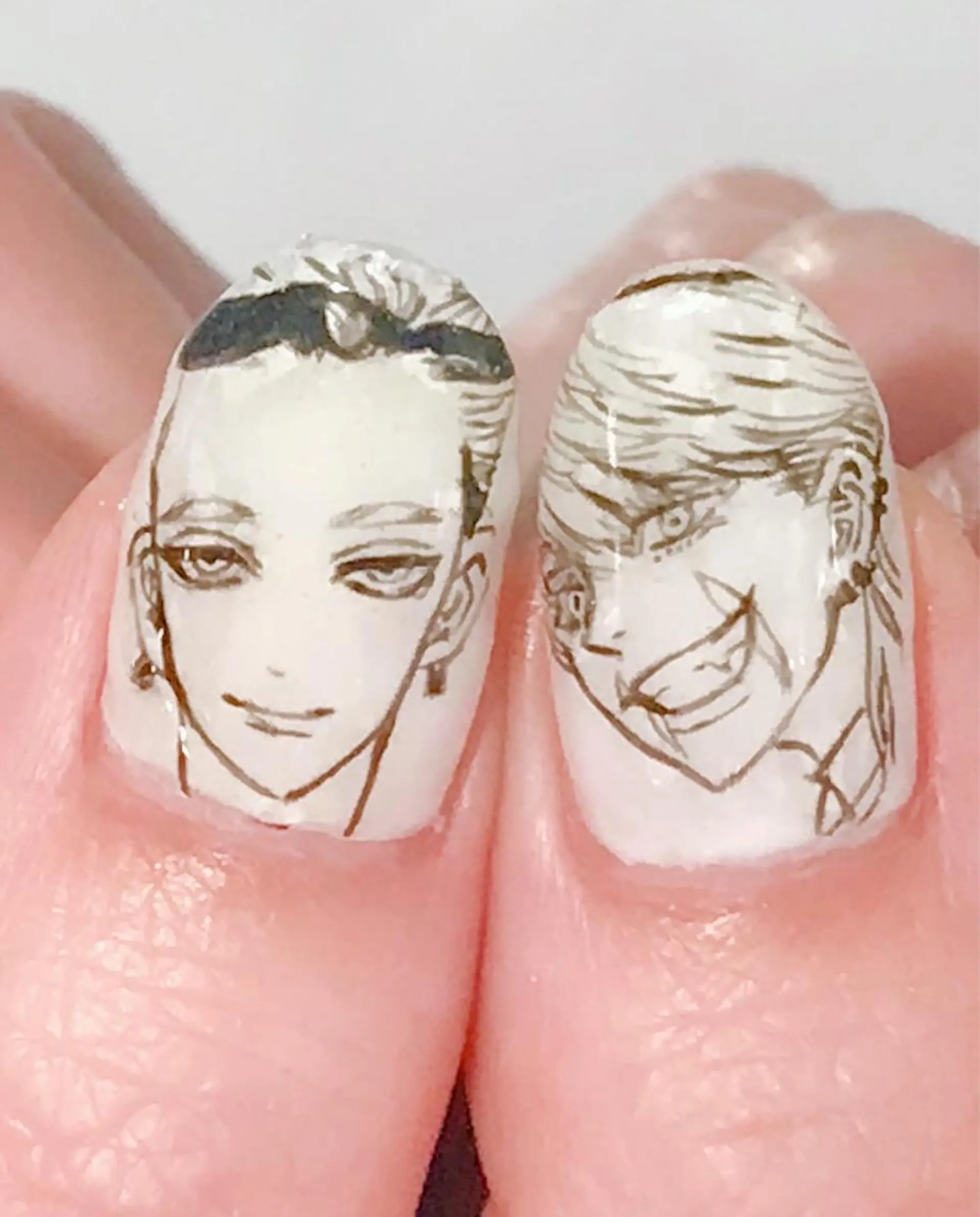 ネイル ジェルネイル シルバー Nyanco Nailのネイルデザイン