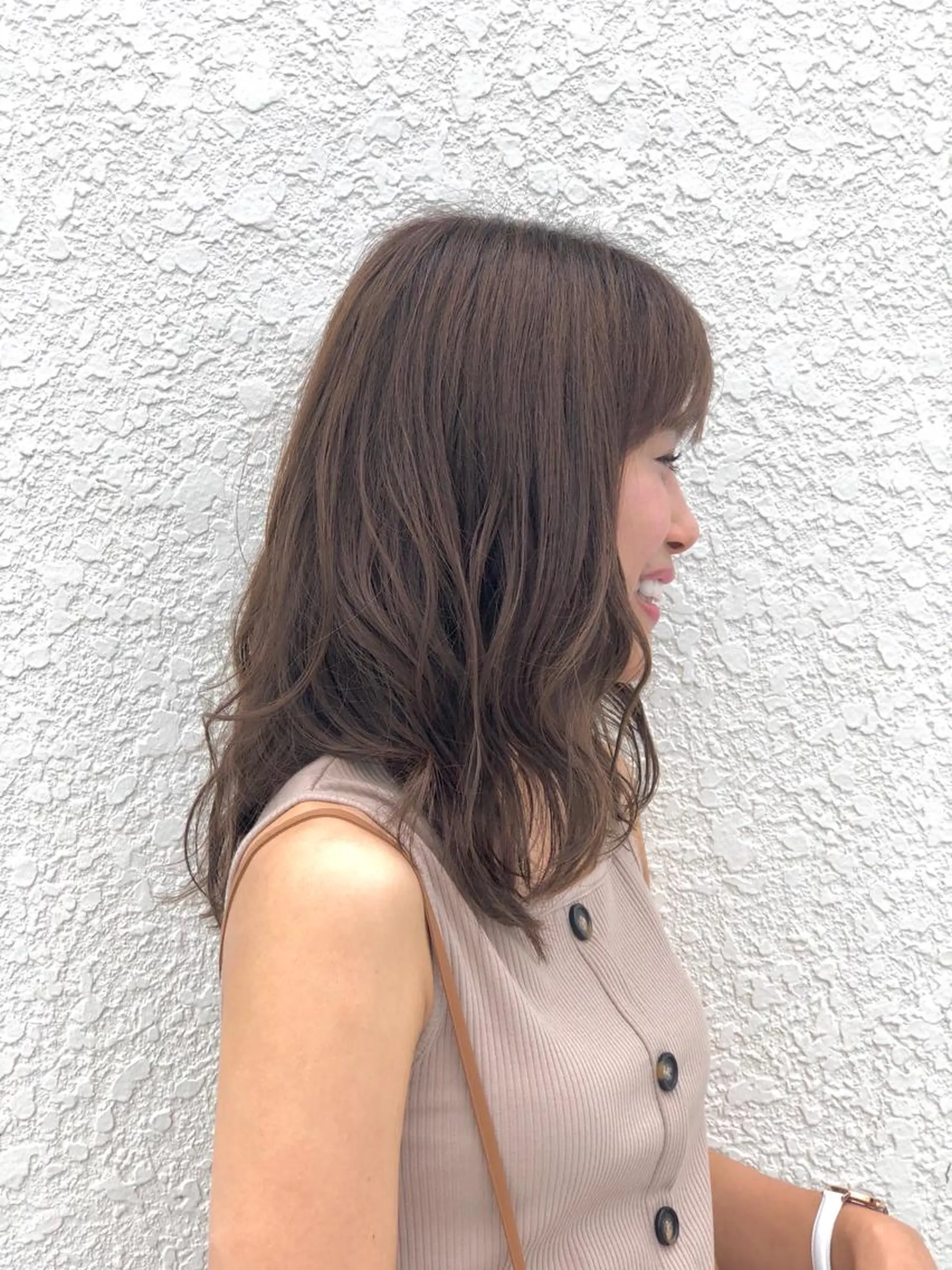 ミディアム カット ヘアカラー トリートメント 近野 浩隆🐩のヘアスタイル