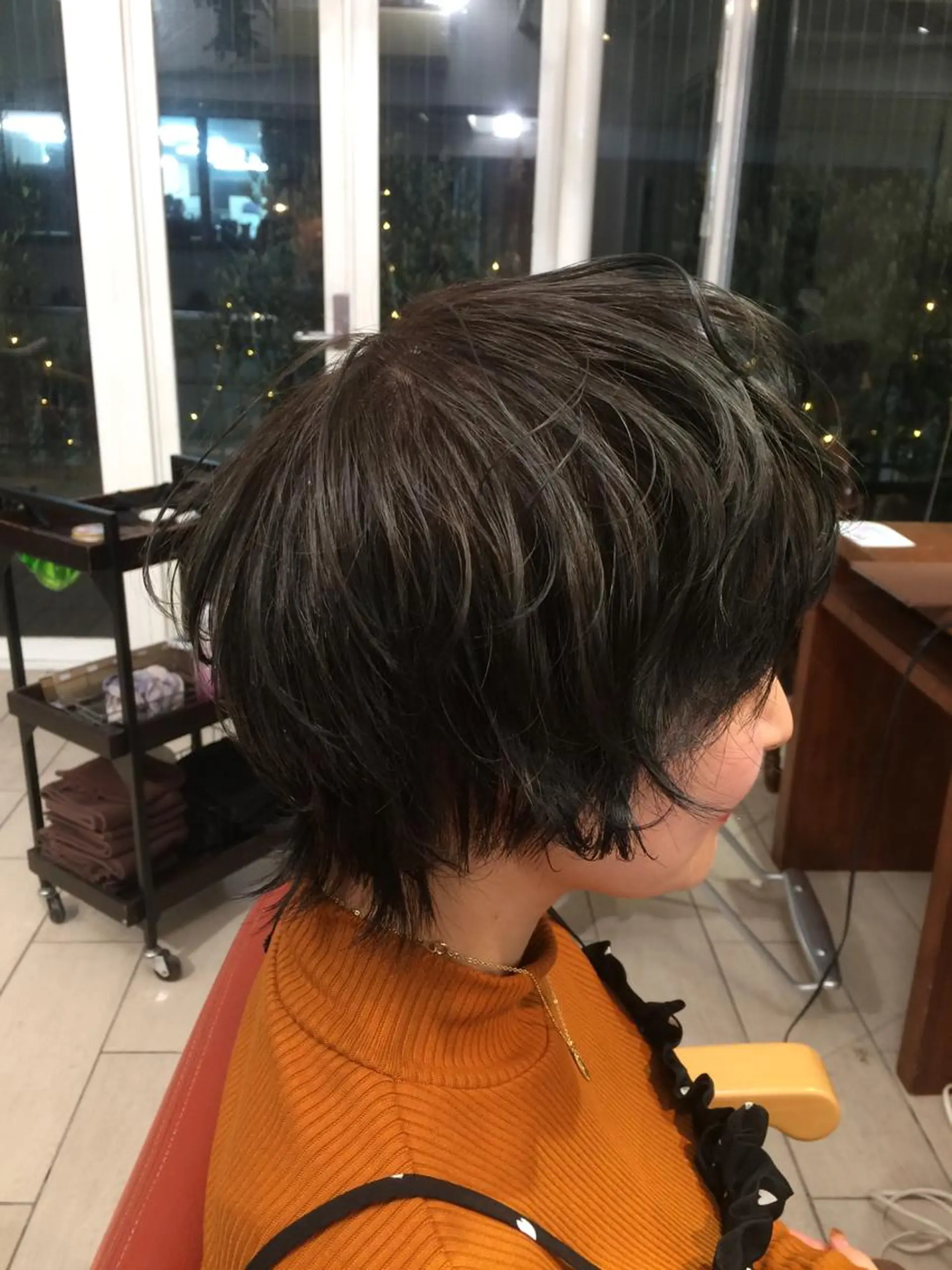 ショート カラー メンズパーマの巨匠 鈴木純のヘアスタイル