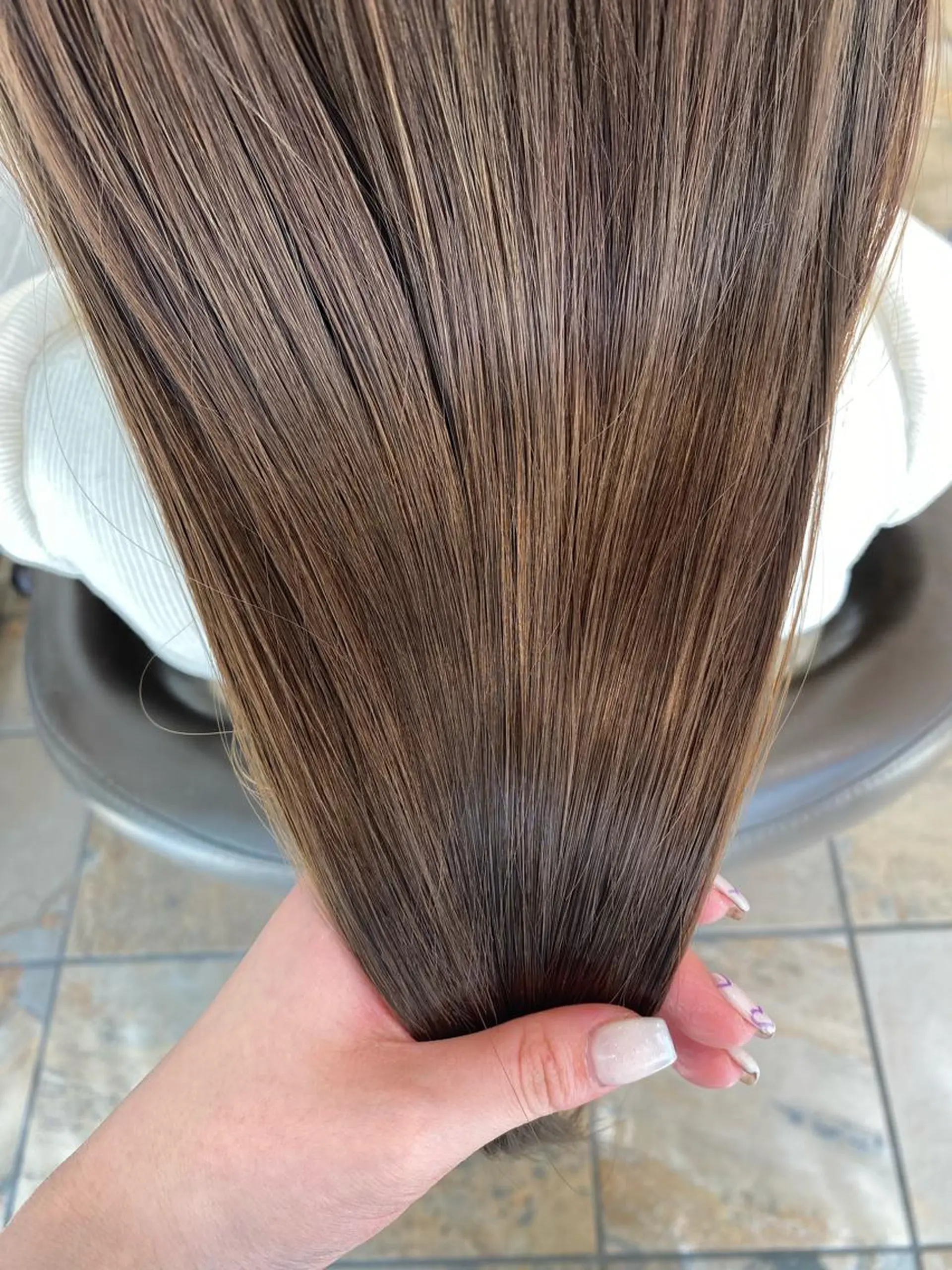 ロング ヘアカラー 佐竹 こいきのヘアスタイル