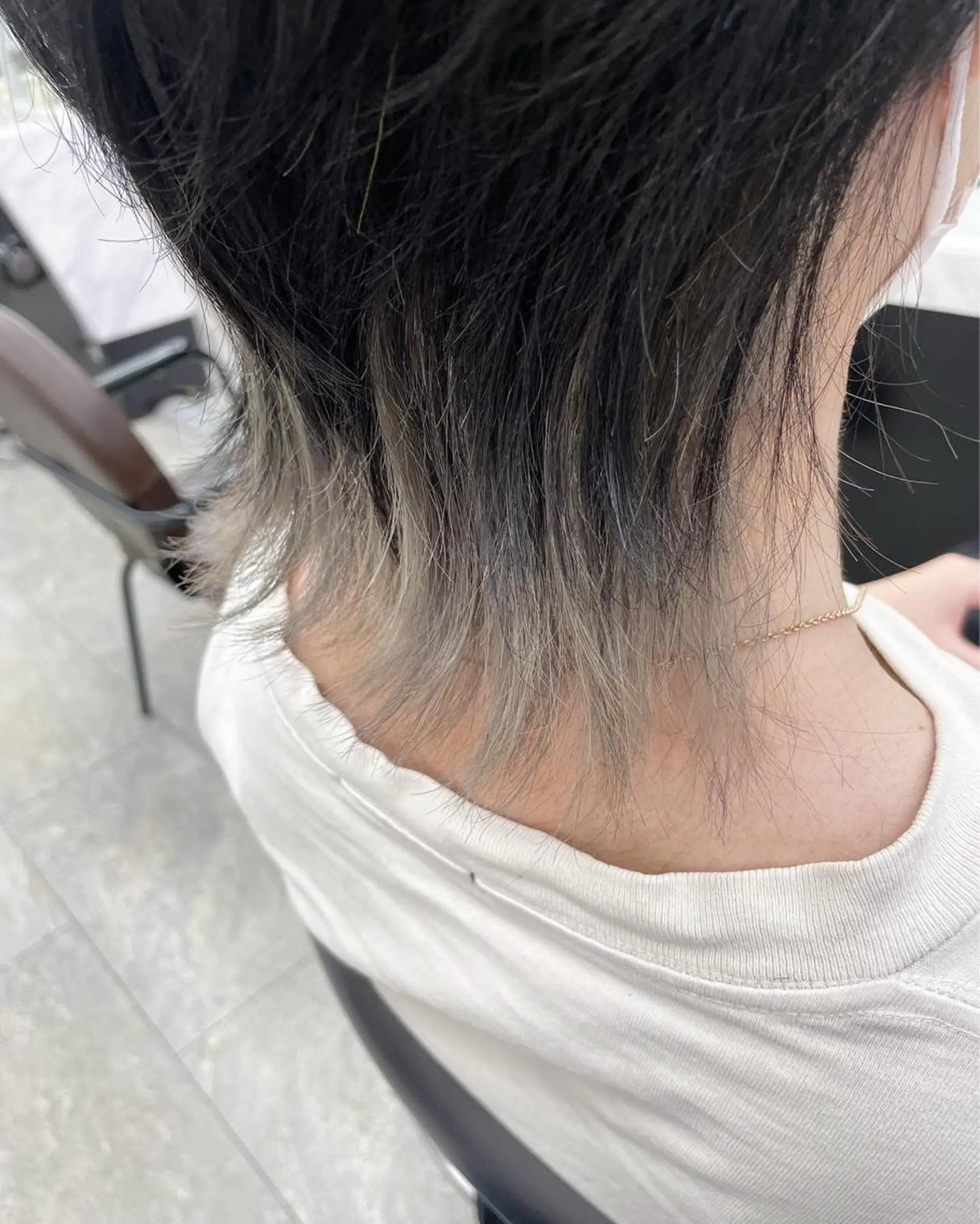 ショート カラー メンズ メンズウルフカット ウルフカット 🎀プルエクステ みまひかる🎀のヘアスタイル