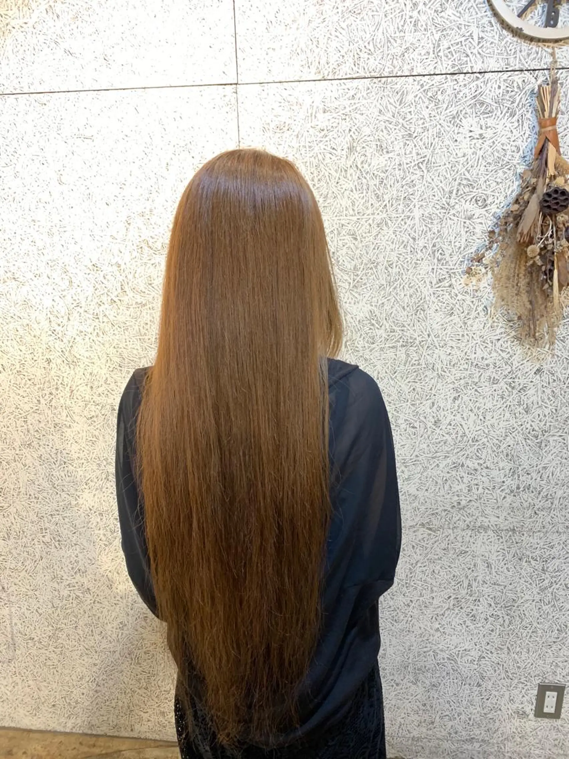 ロング カラー ブリーチ ハイトーンカラー ブリーチなしカラー トリートメント MIRUCO by KURAKU所属・⭐️ハイトーンカラー ⭐️メンズパーマ達成のヘアスタイル