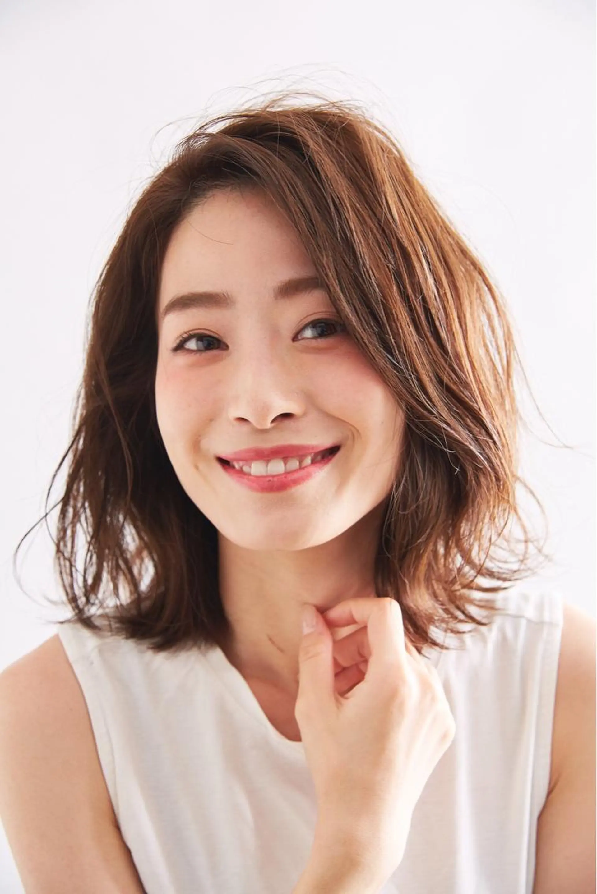 ミディアム カラー パーマ ヘアアレンジ メンズ キッズ ネイル マツエク・マツパ アティリー 西梅田のヘアスタイル