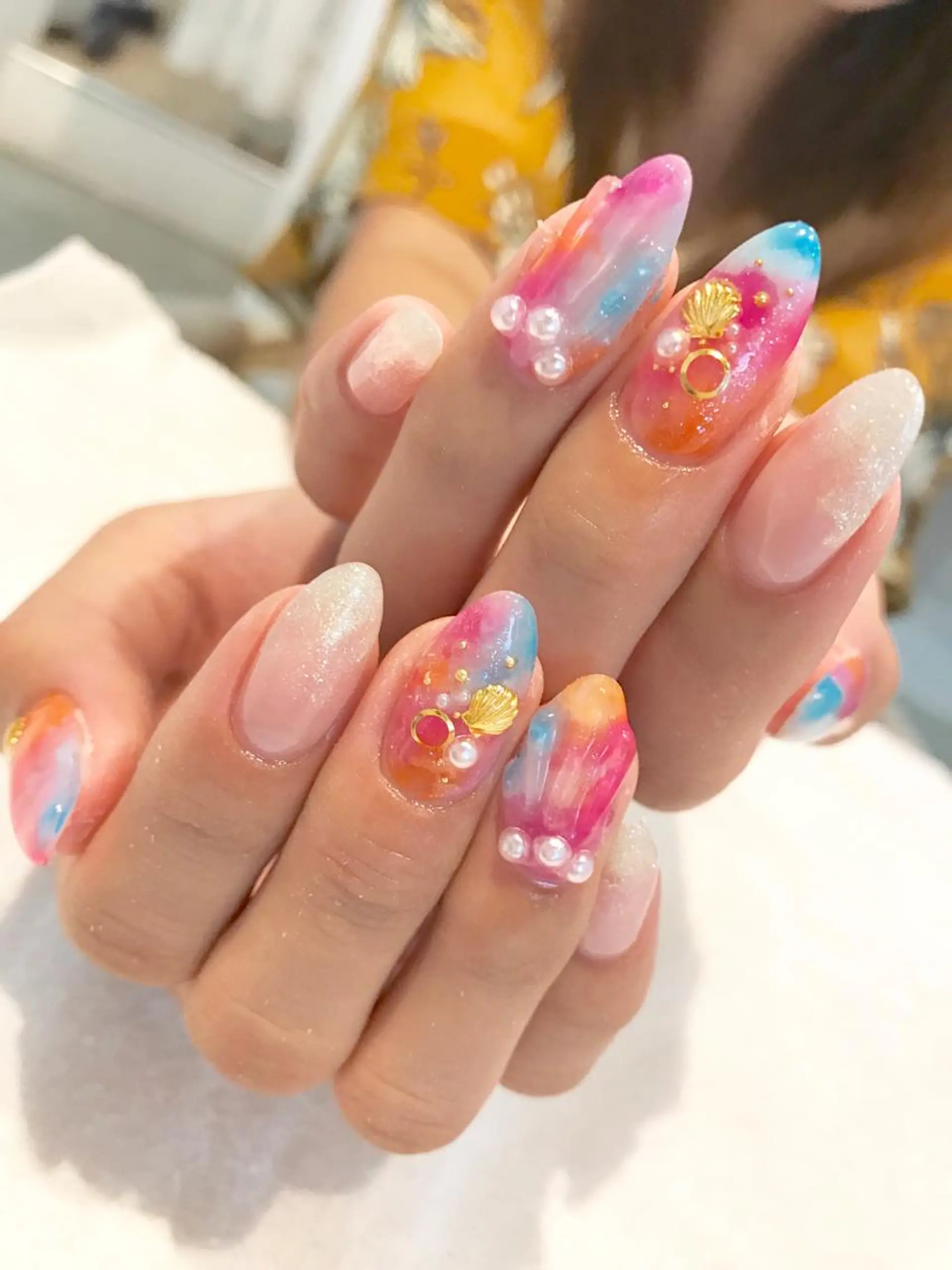 ネイル Re Pearl～コーディネートサロン～ 市駅前店所属・NARUMI HYODOのネイルデザイン