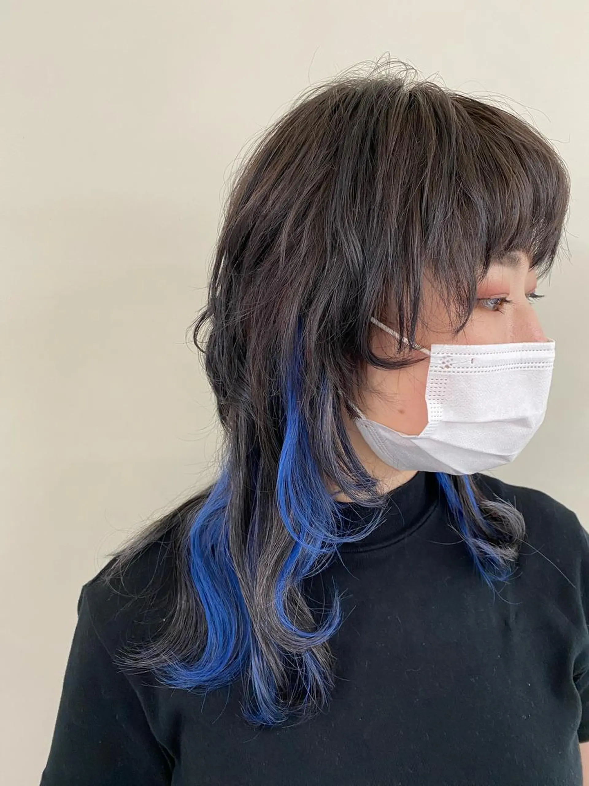 カット エクステ エクステ ハイトーン 💭黒崎ハルカのヘアスタイル