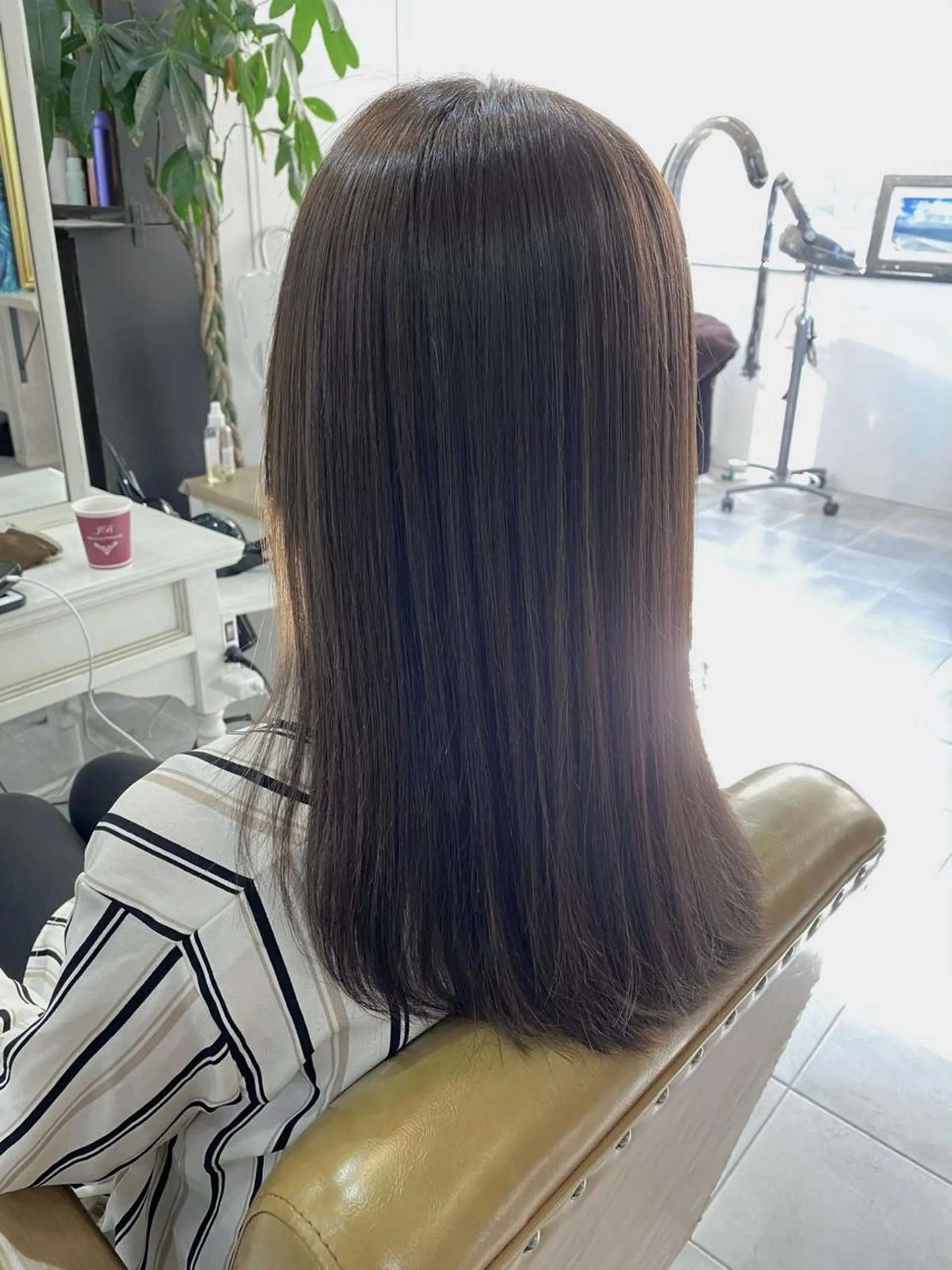 セミロング SHIAN立川 及川望のヘアスタイル