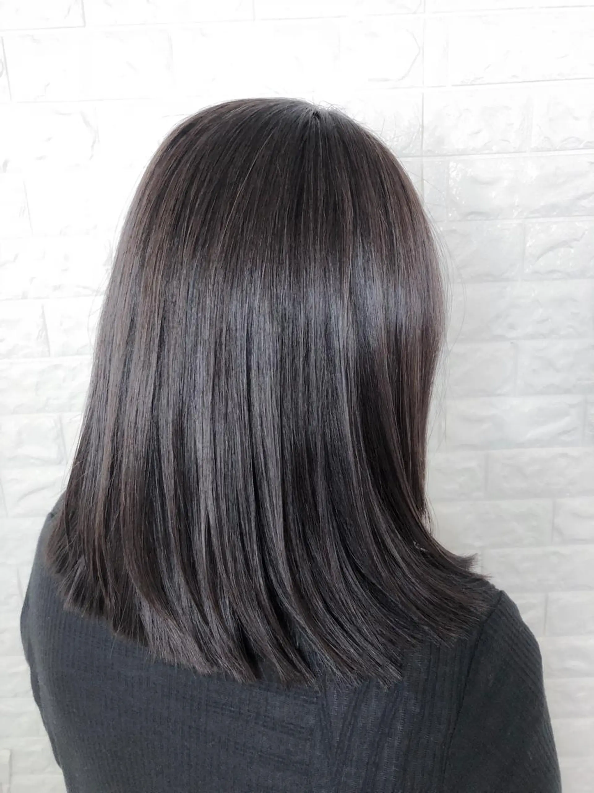 ミディアム 縮毛矯正/髪質改善 主税巧一のヘアスタイル