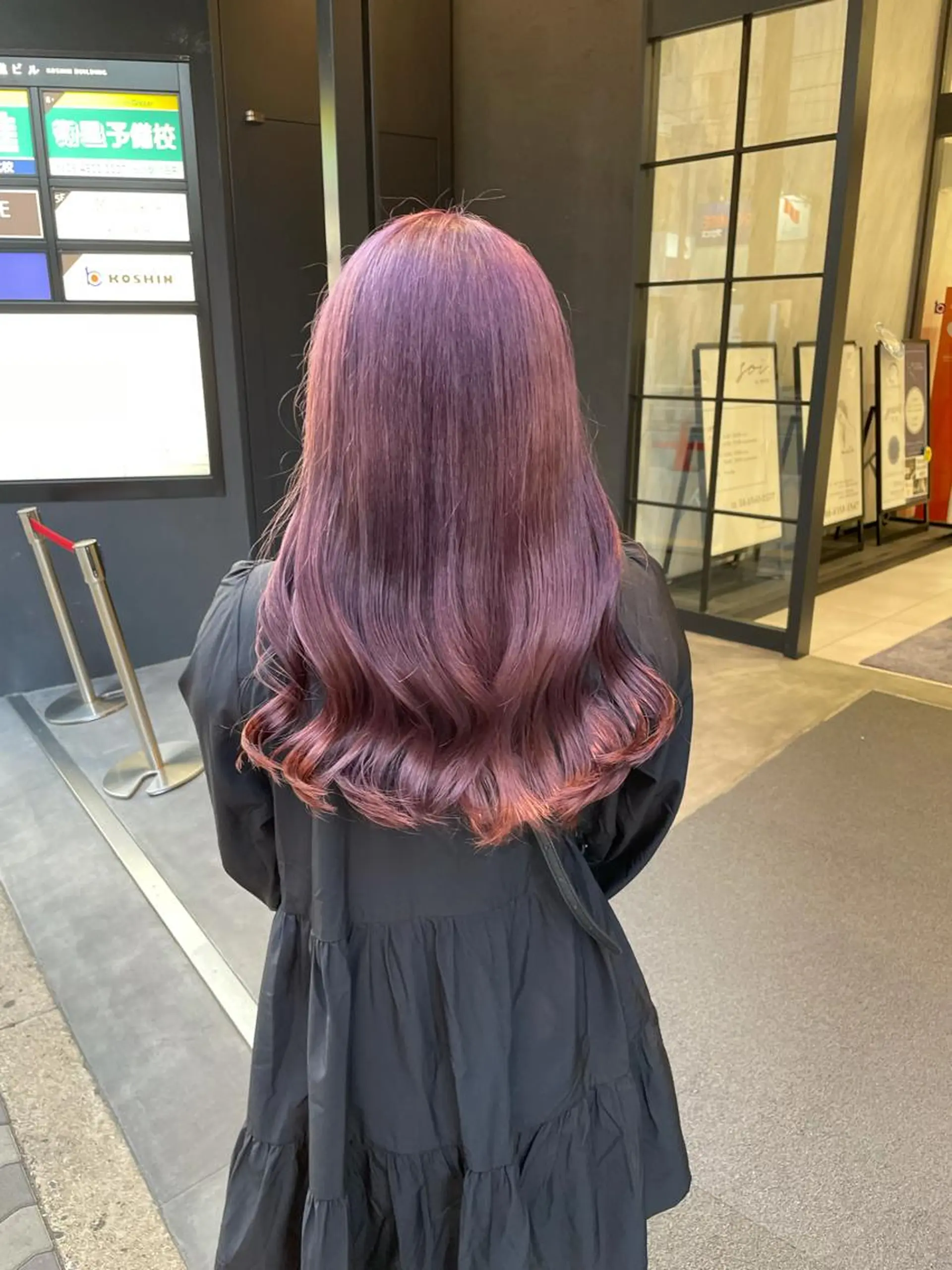ロング カラー yohaku misakiのヘアスタイル