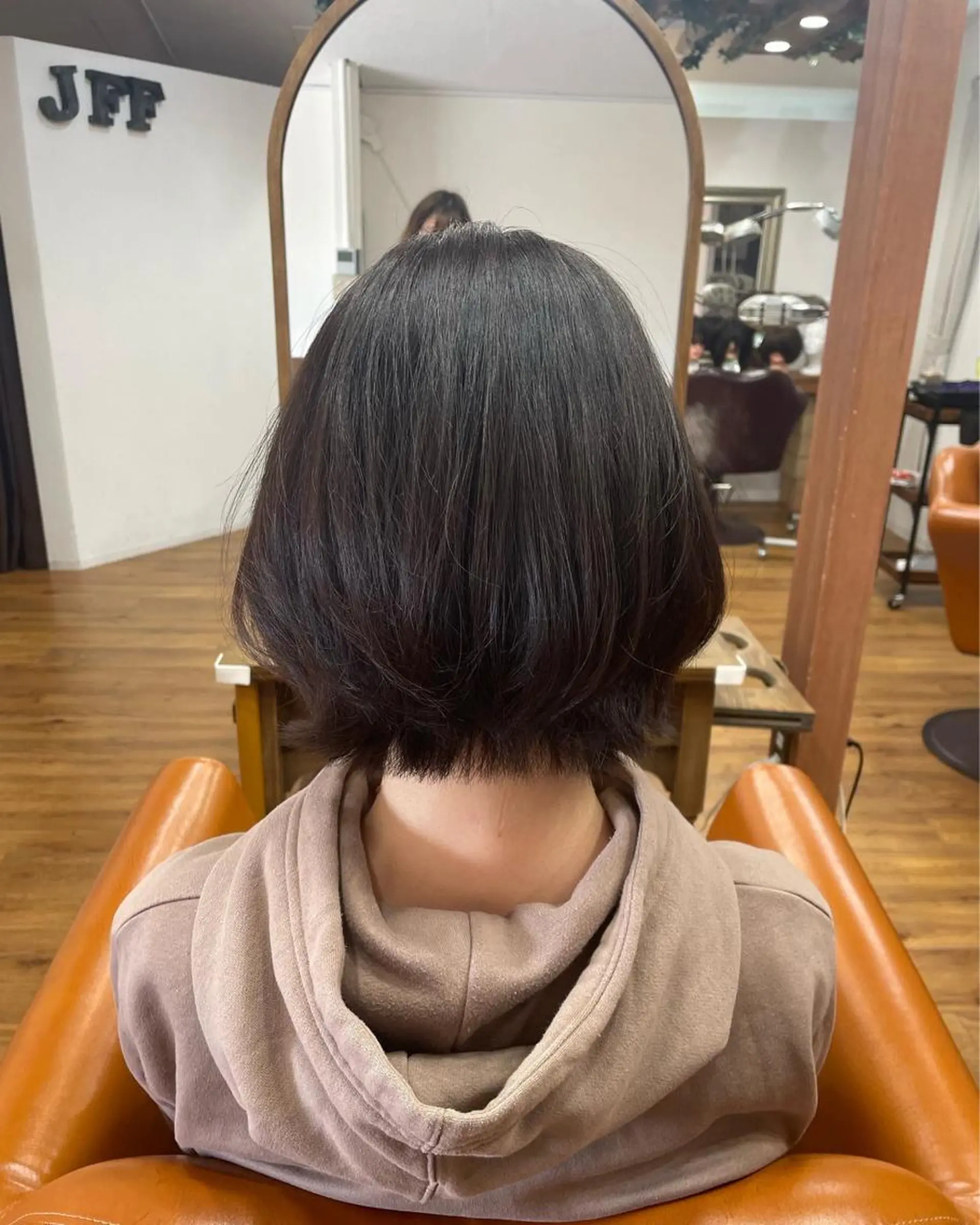 ミディアム カラー アッシュ 美容室 Jフィドルファドル所属・わきた かずなのヘアスタイル