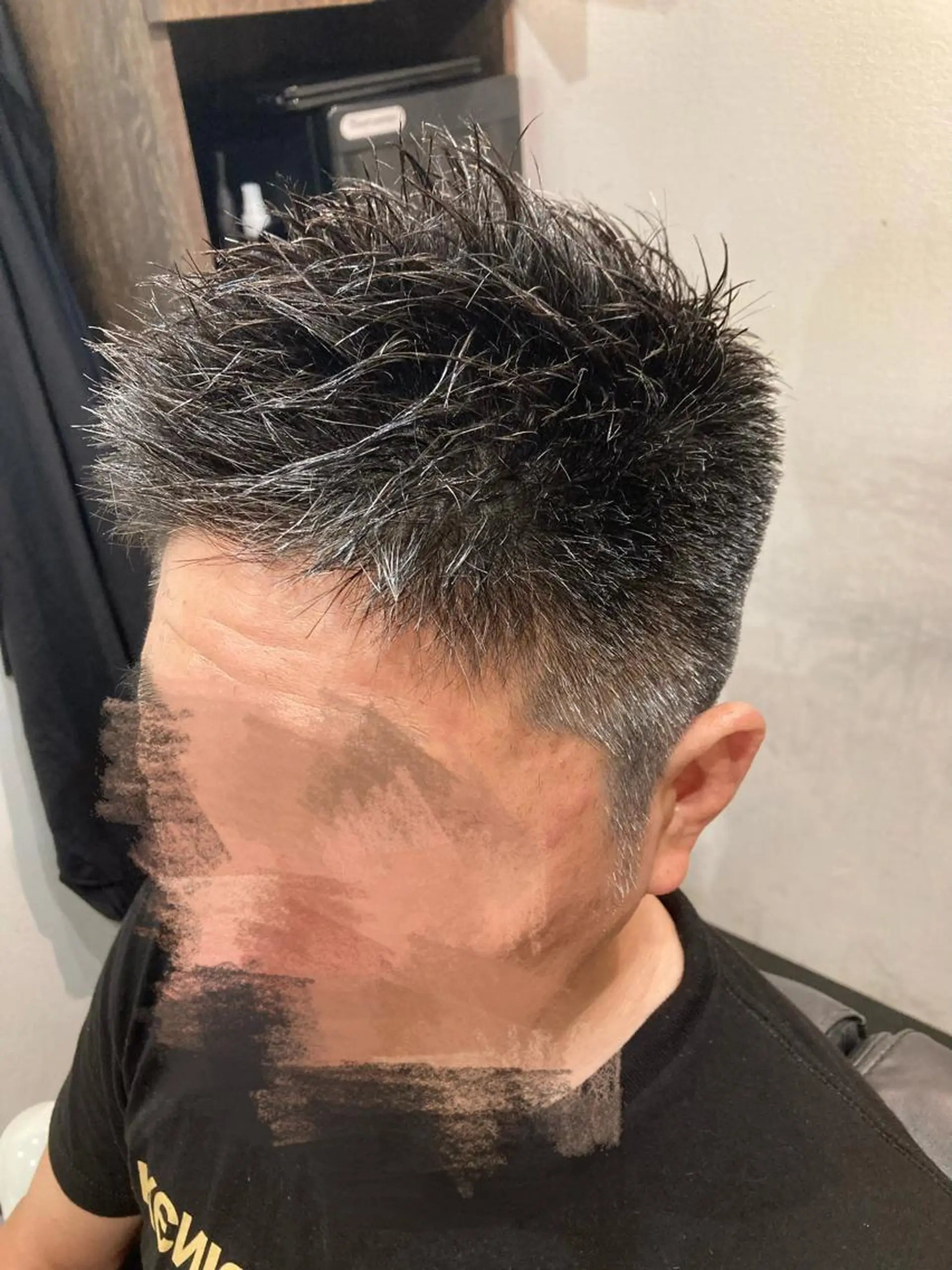 ショート メンズ LAVIE the BARBER所属・徒歩5分ビジネスマン カット👦🏻うしだのヘアスタイル