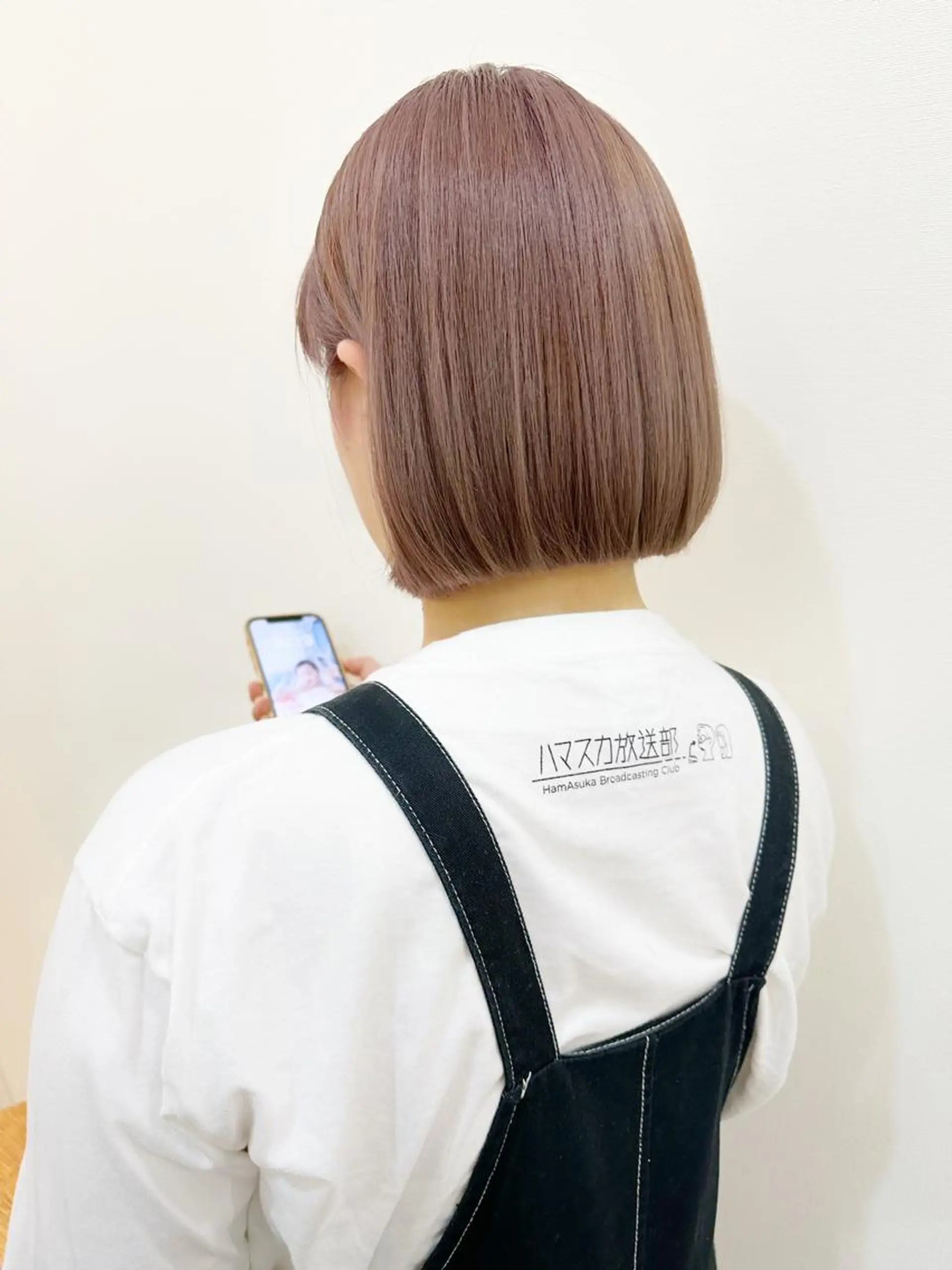 ショート カラー ショートボブ ハンサムショート 丸みショート アディクシーカラー ボブ カット ヘアカラー トリートメント newline銀座所属・銀座ショート/ 大人ショート/金子涼のヘアスタイル