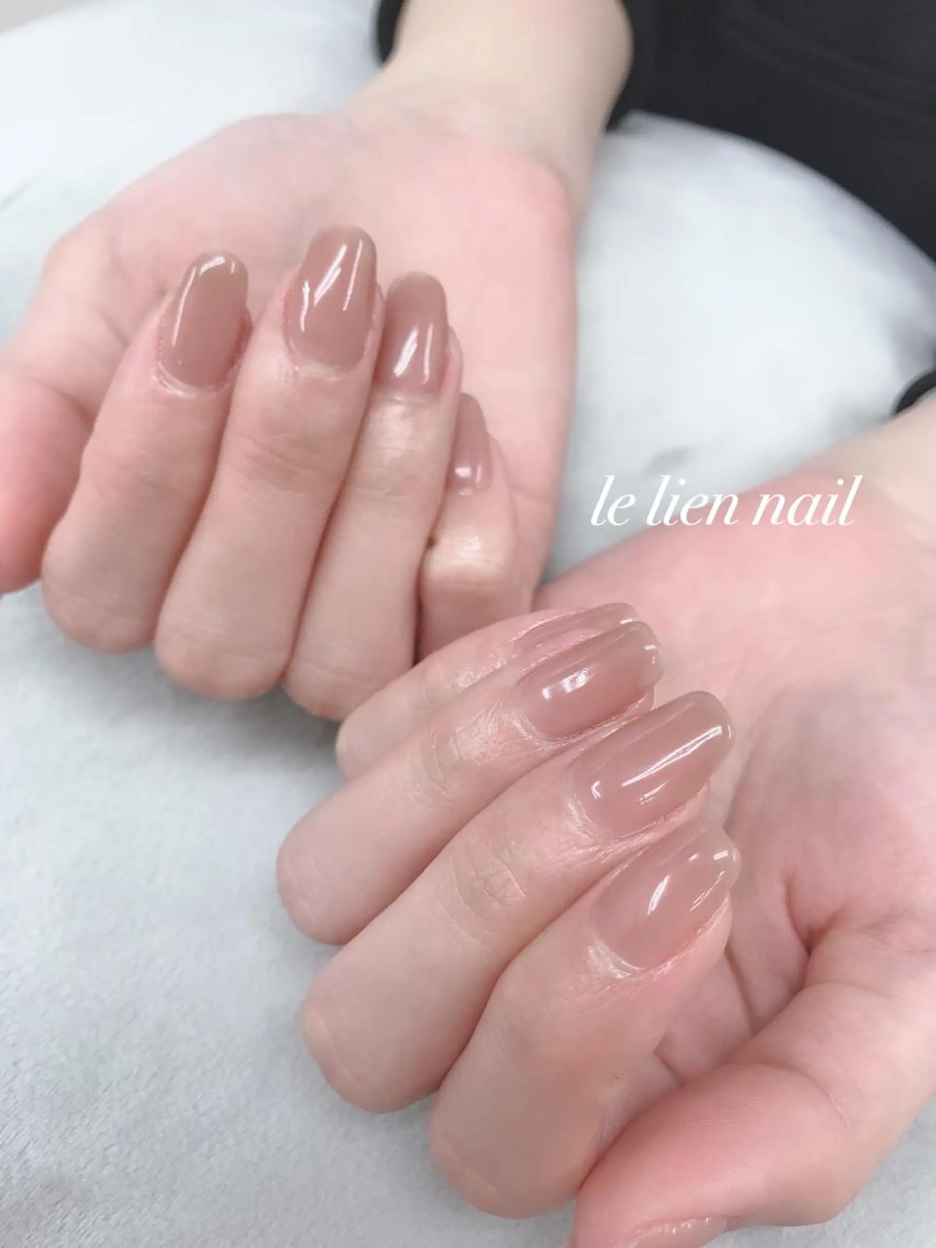 ミディアム ハンドネイル le lien nailのネイルデザイン