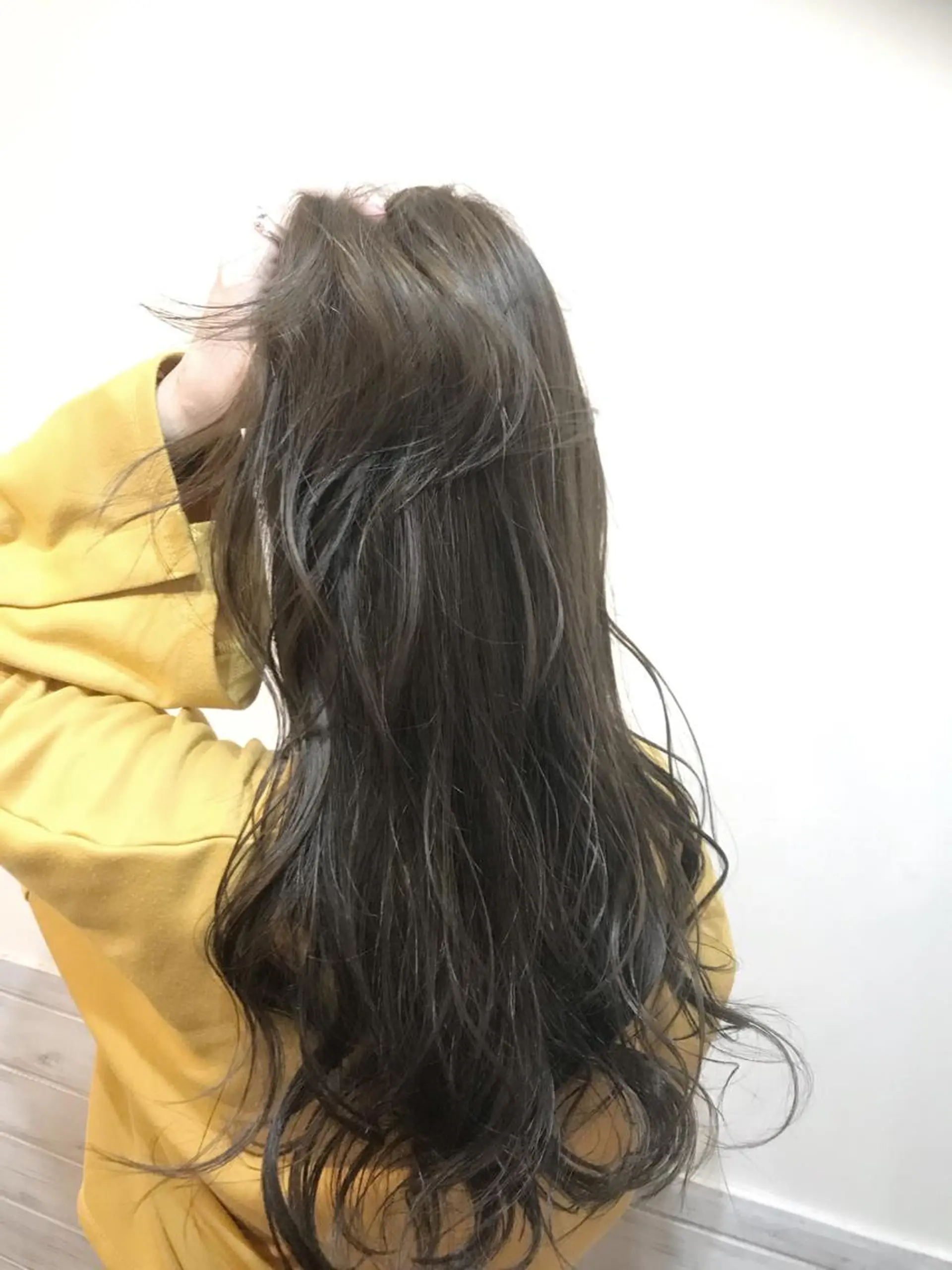 ロング カラー ヘアアレンジ ブリーチ 透明感カラー 髪質改善 トリートメント トリートメント まつげと美容室/ 個室/瀬戸 一菜のヘアスタイル