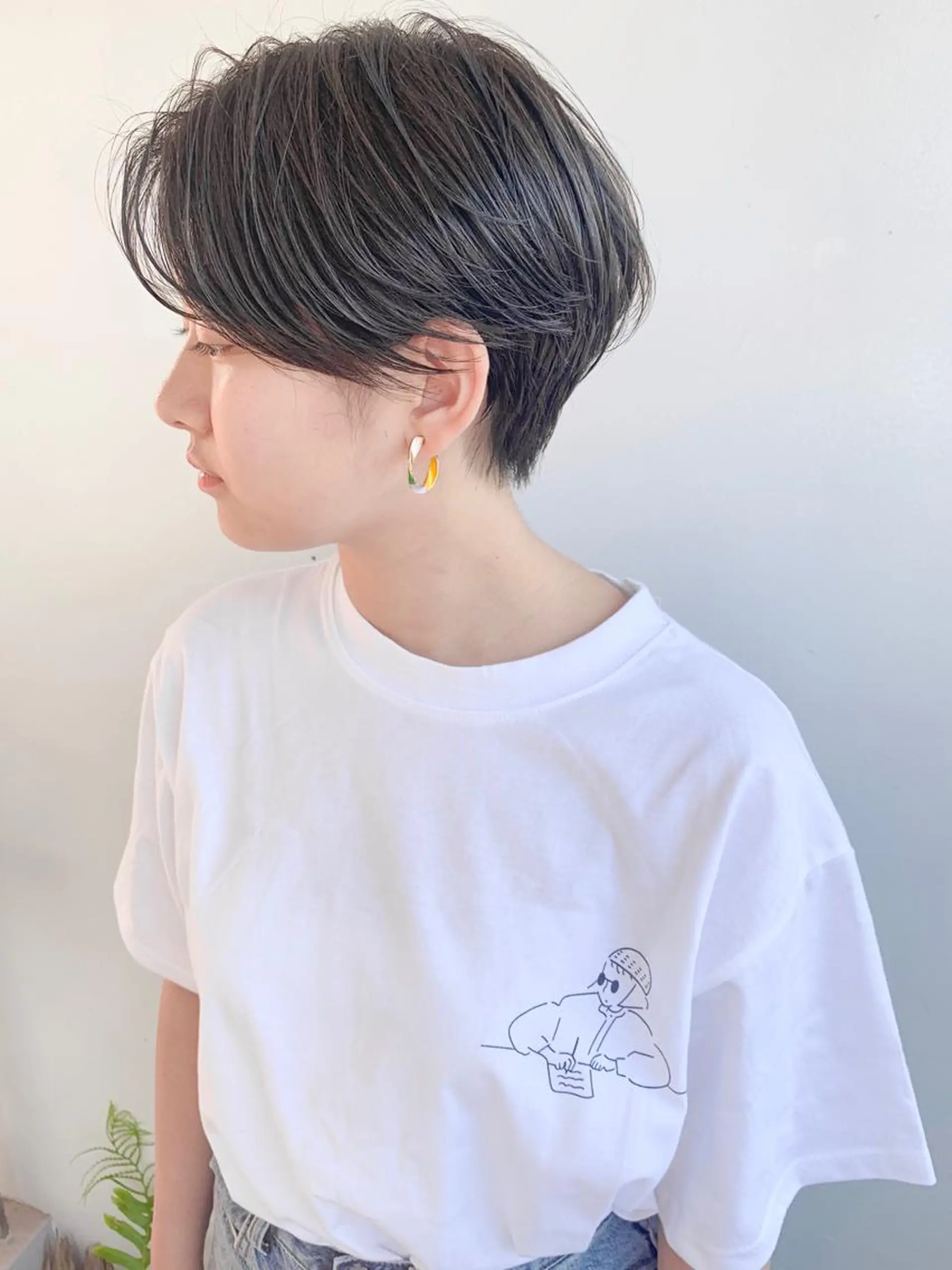 ショート カラー ショート/レイヤー なら石井知希のヘアスタイル