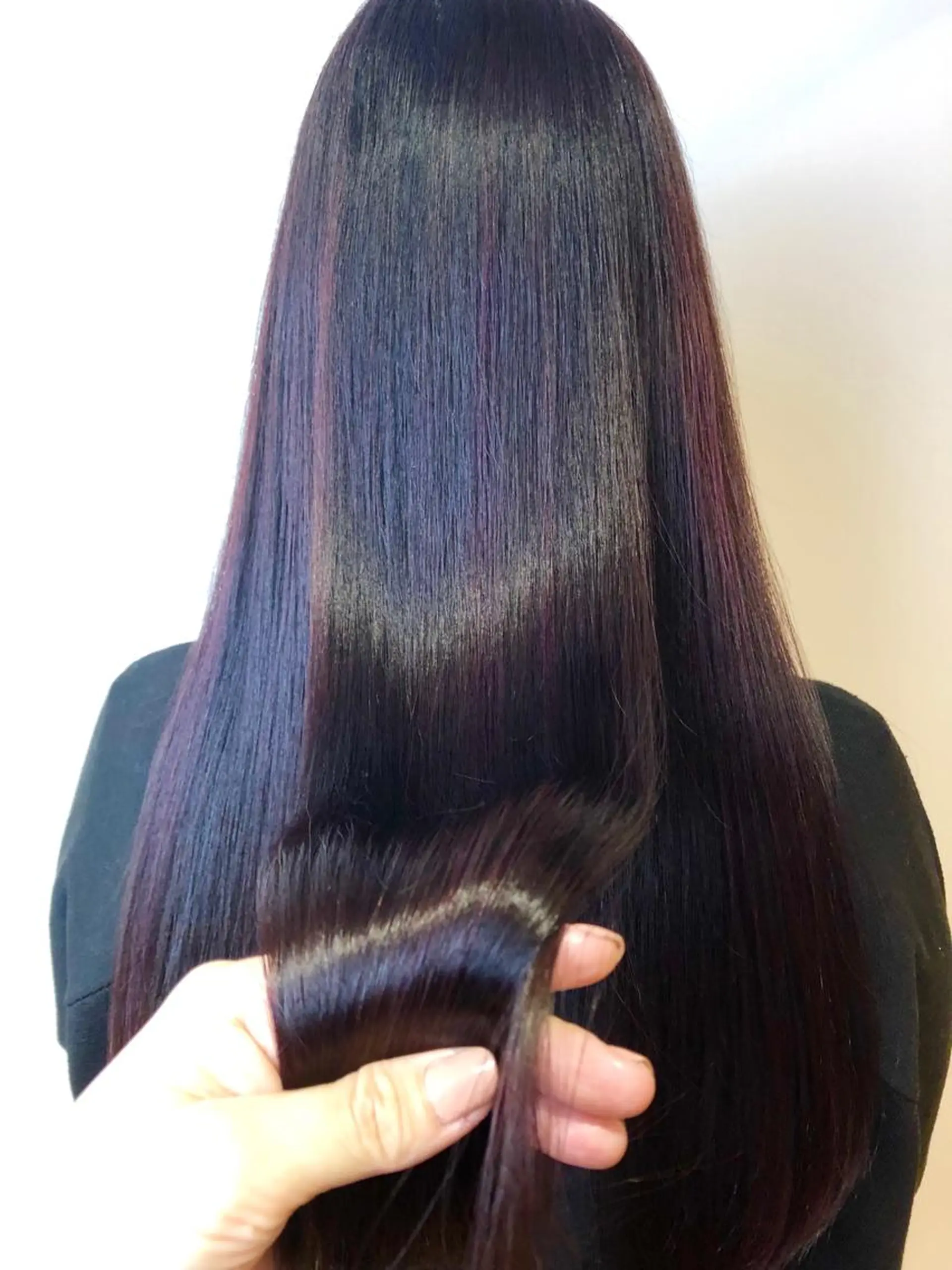 ロング カラー カット トリートメント 青野 文香のヘアスタイル