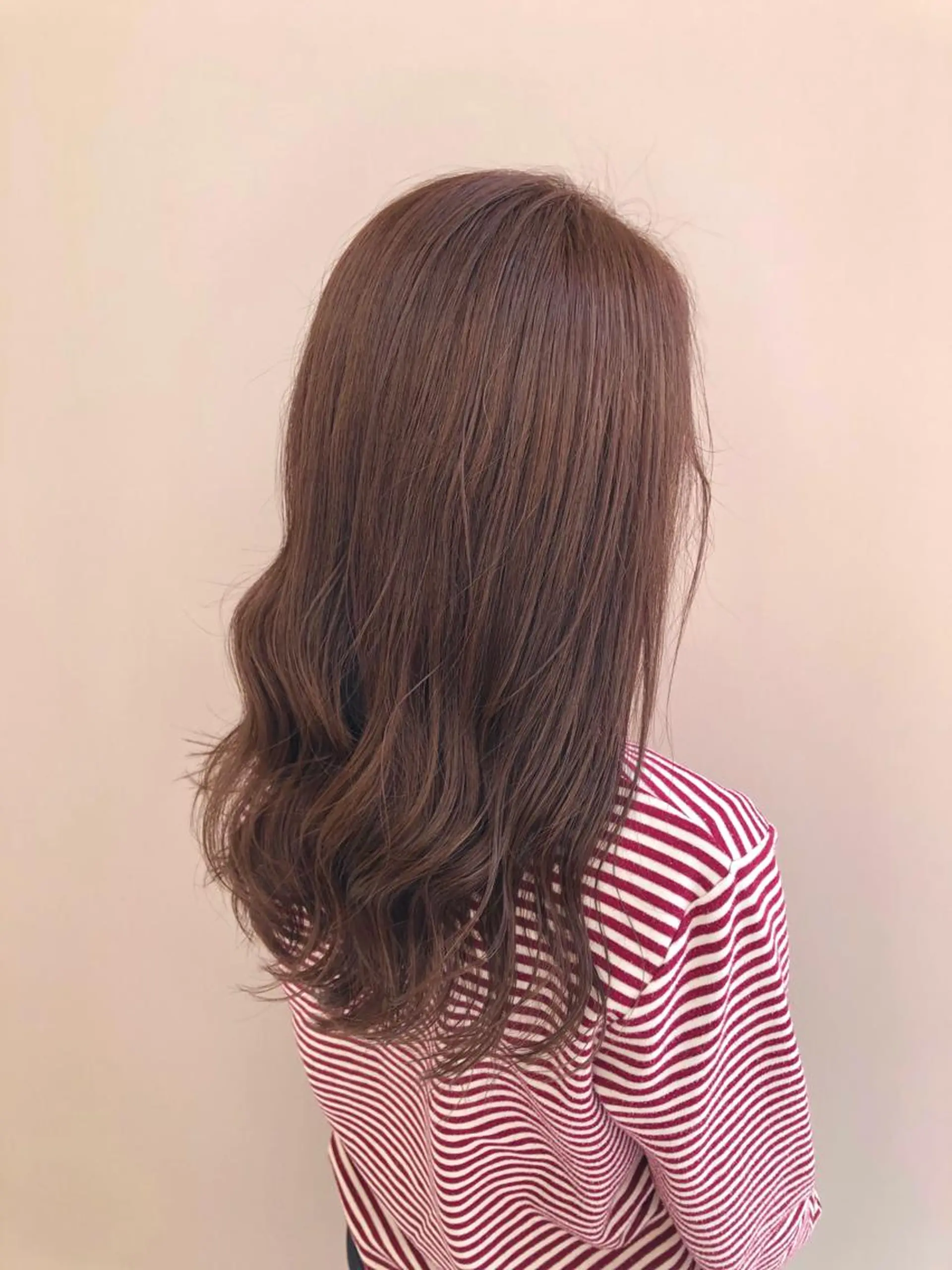ロング カラー ベージュカラー ヘアカラー トリートメント 透明感カラー✨ツヤ髪 廣畑昌志のヘアスタイル