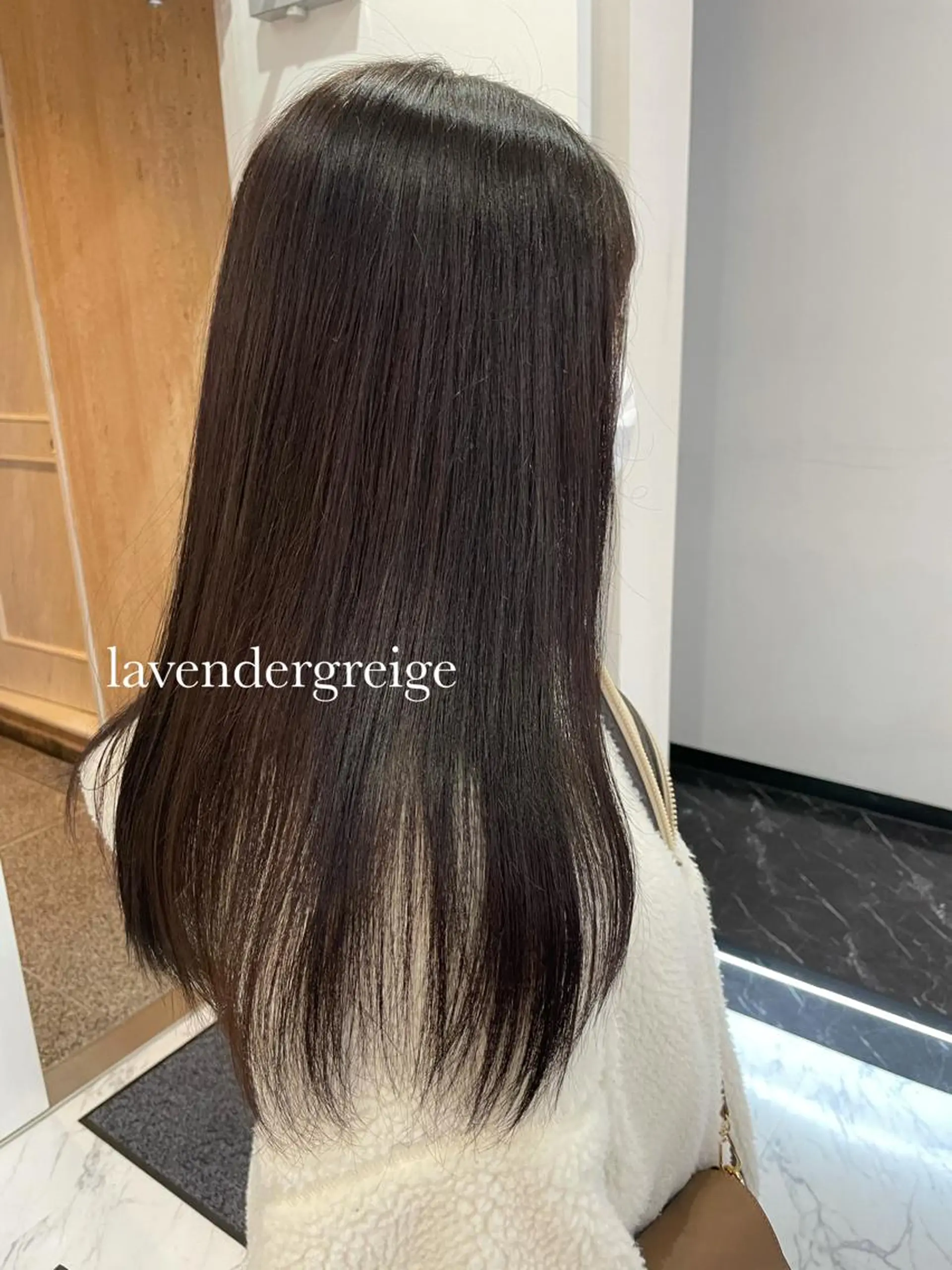 ロング カラー 透明感カラー 今村 南穂のヘアスタイル