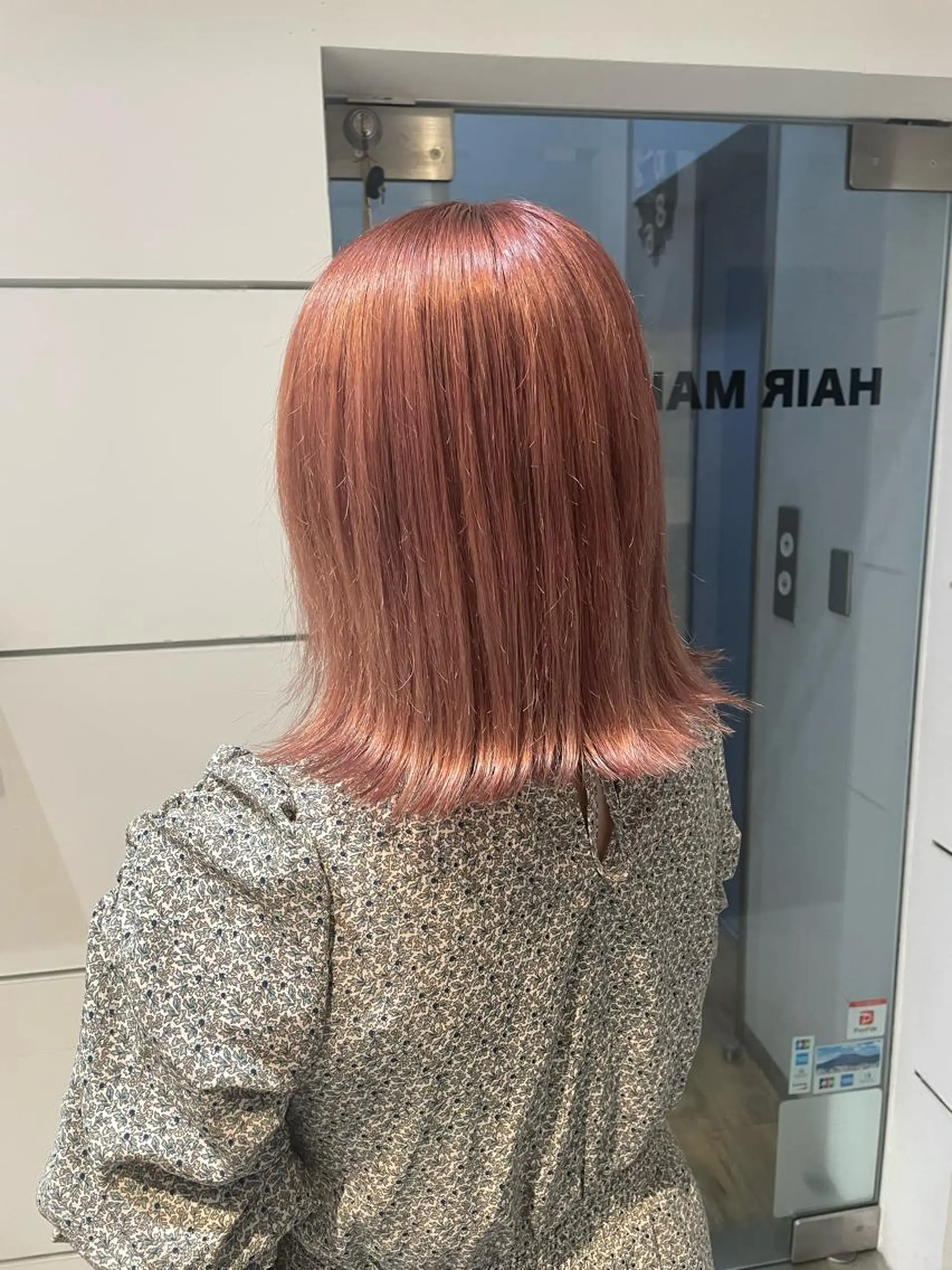 セミロング chic 有山 美瑠のヘアスタイル