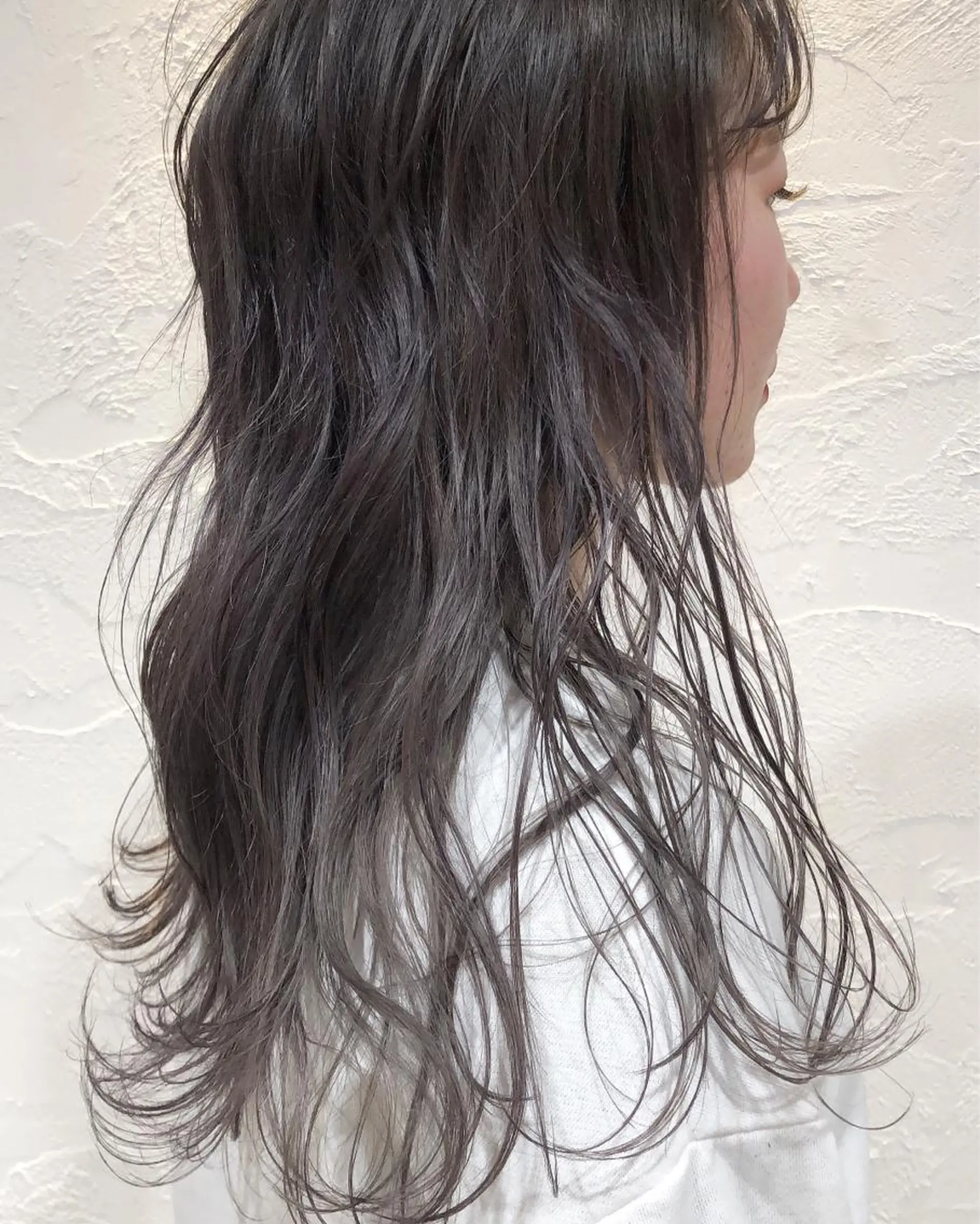 ロング カラー 圧倒的透明感カラー nana🦕のヘアスタイル