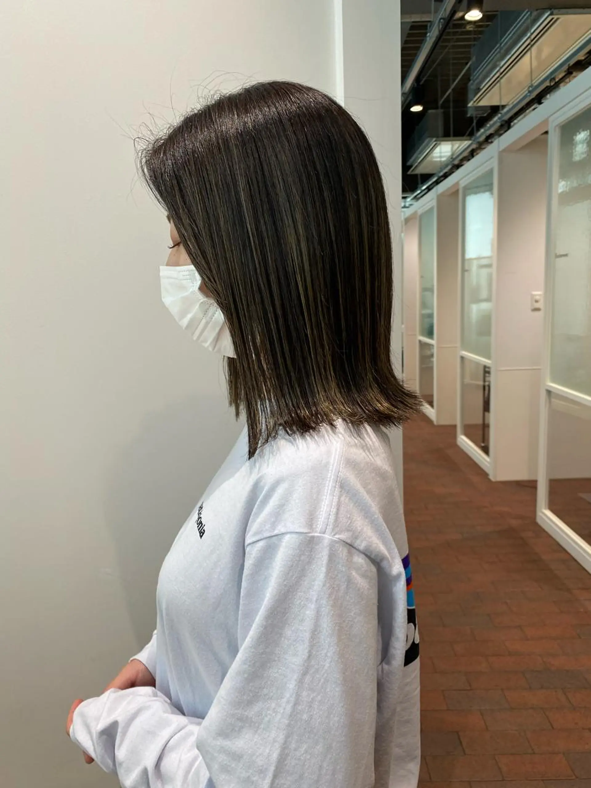 ミディアム カラー CURIO/南船場 /RIN💈🍎のヘアスタイル