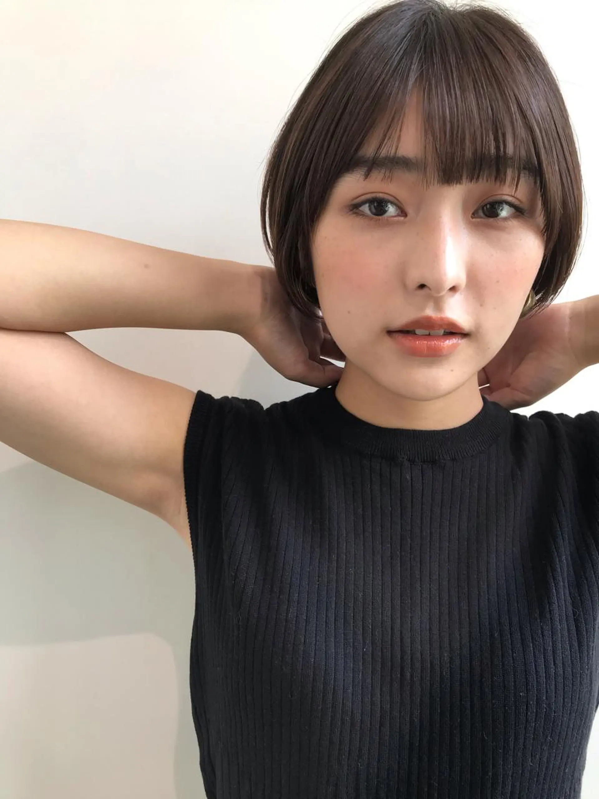 ショート 似合わせカット ショートヘア 縮毛矯正 イメチェンカット✂️ 錦糸町佐藤店長のヘアスタイル