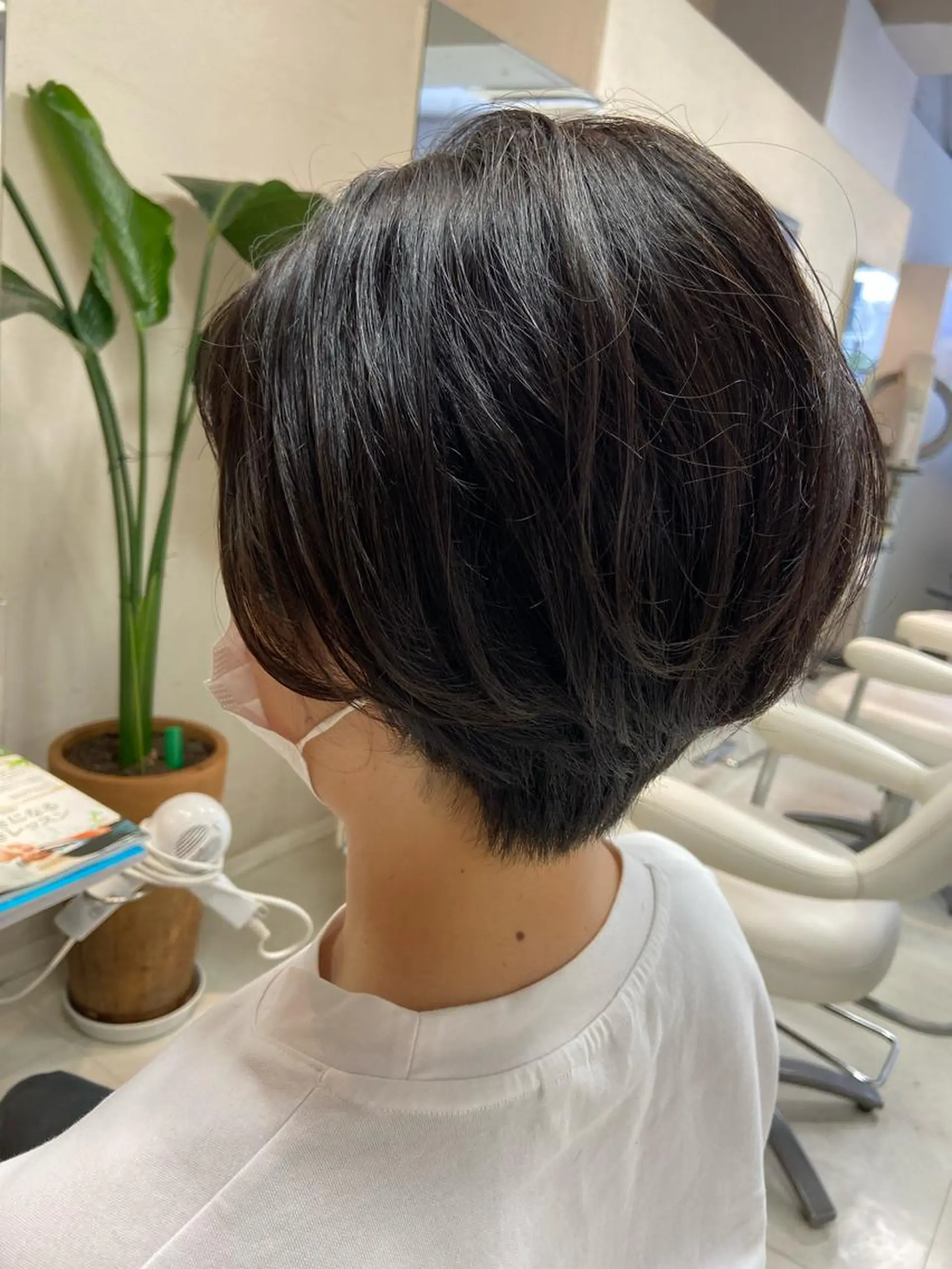 ショート ショートボブ ボブ ショートヘア カット トリートメント 菊地 美憂のヘアスタイル