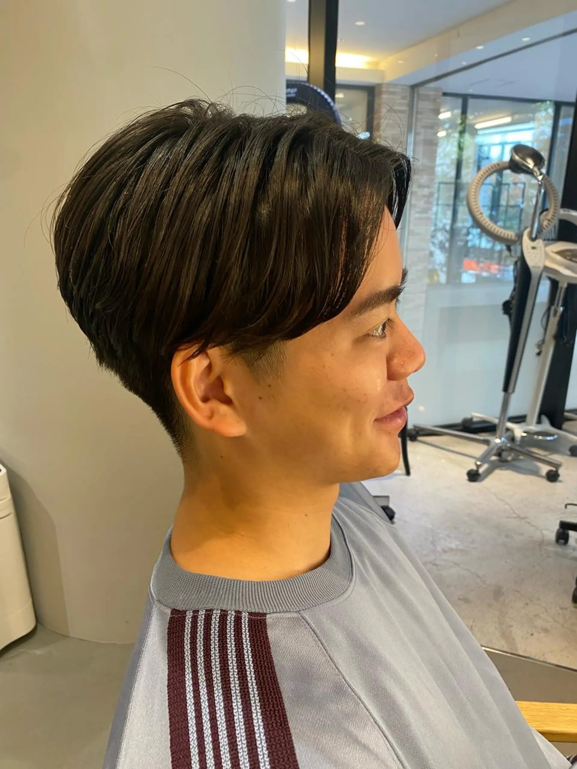 ショート メンズ メンズパーマ カット パーマ ヘッドスパ unopulir   茶屋町店所属・unopulir 景山　凌のヘアスタイル