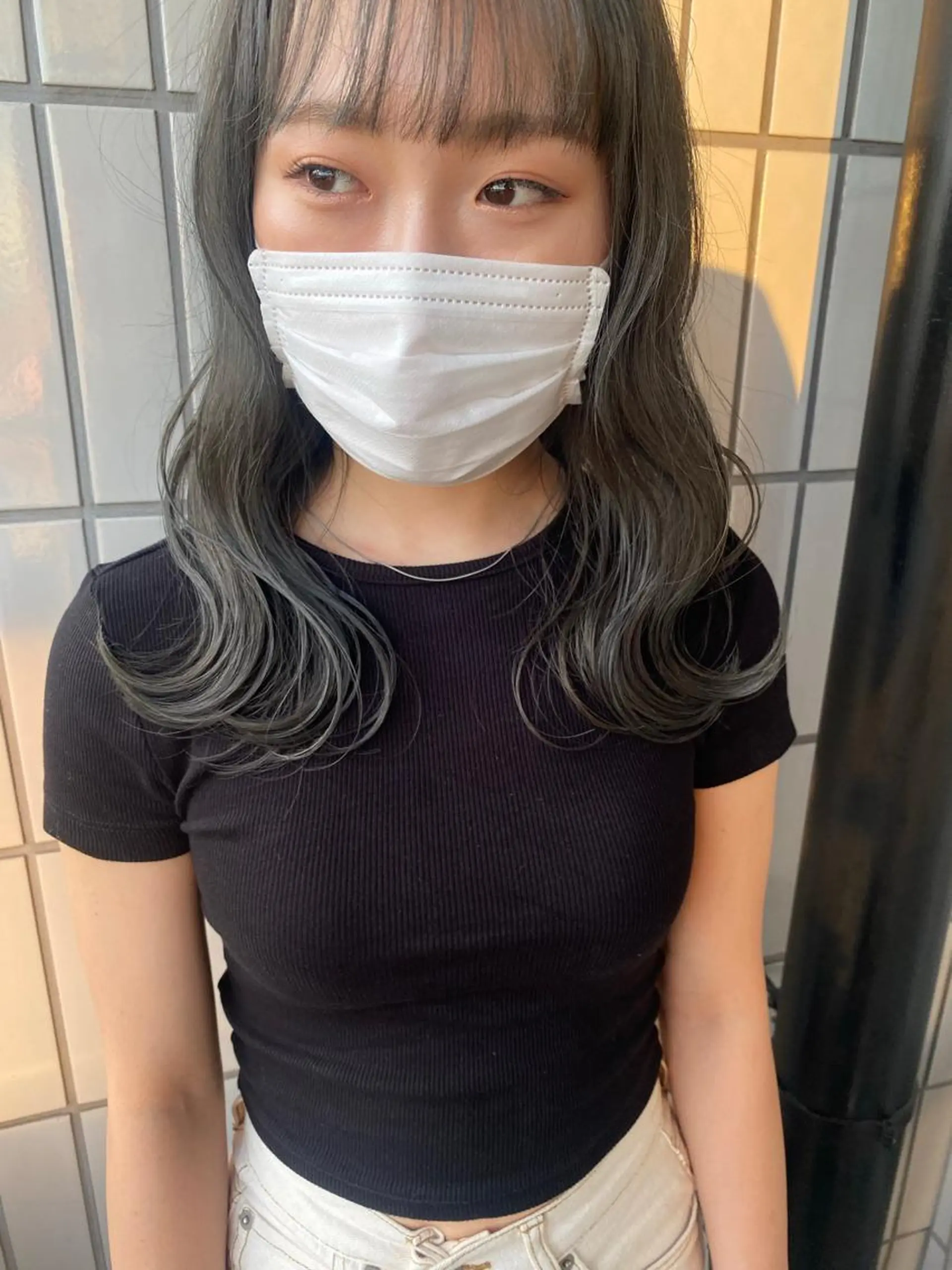 ミディアム ヘアカラー マンツーマン施術🦋 ayajuのヘアスタイル