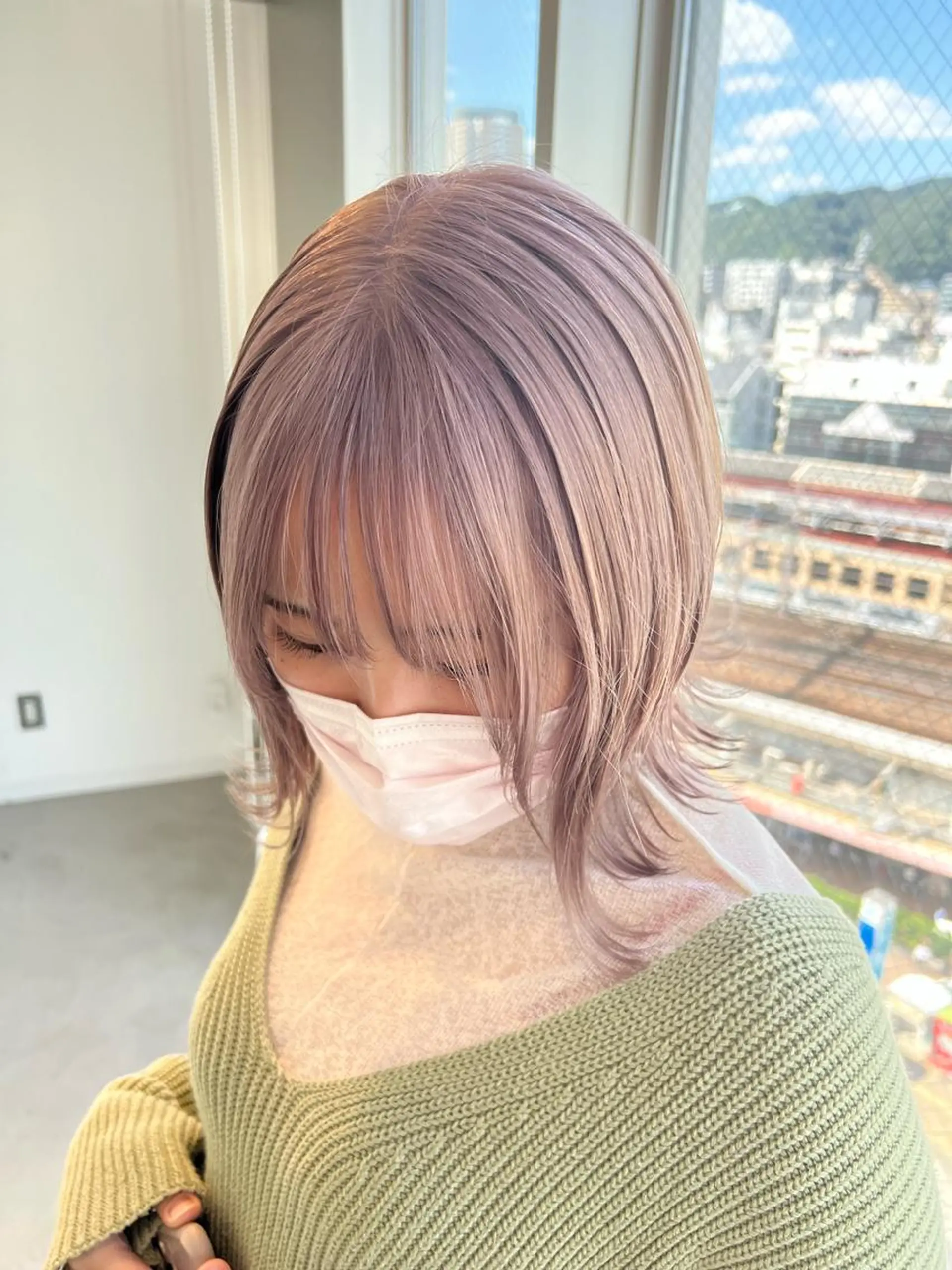 ミディアム ヘアカラー DAYS 2nd 久木山湧也のヘアスタイル