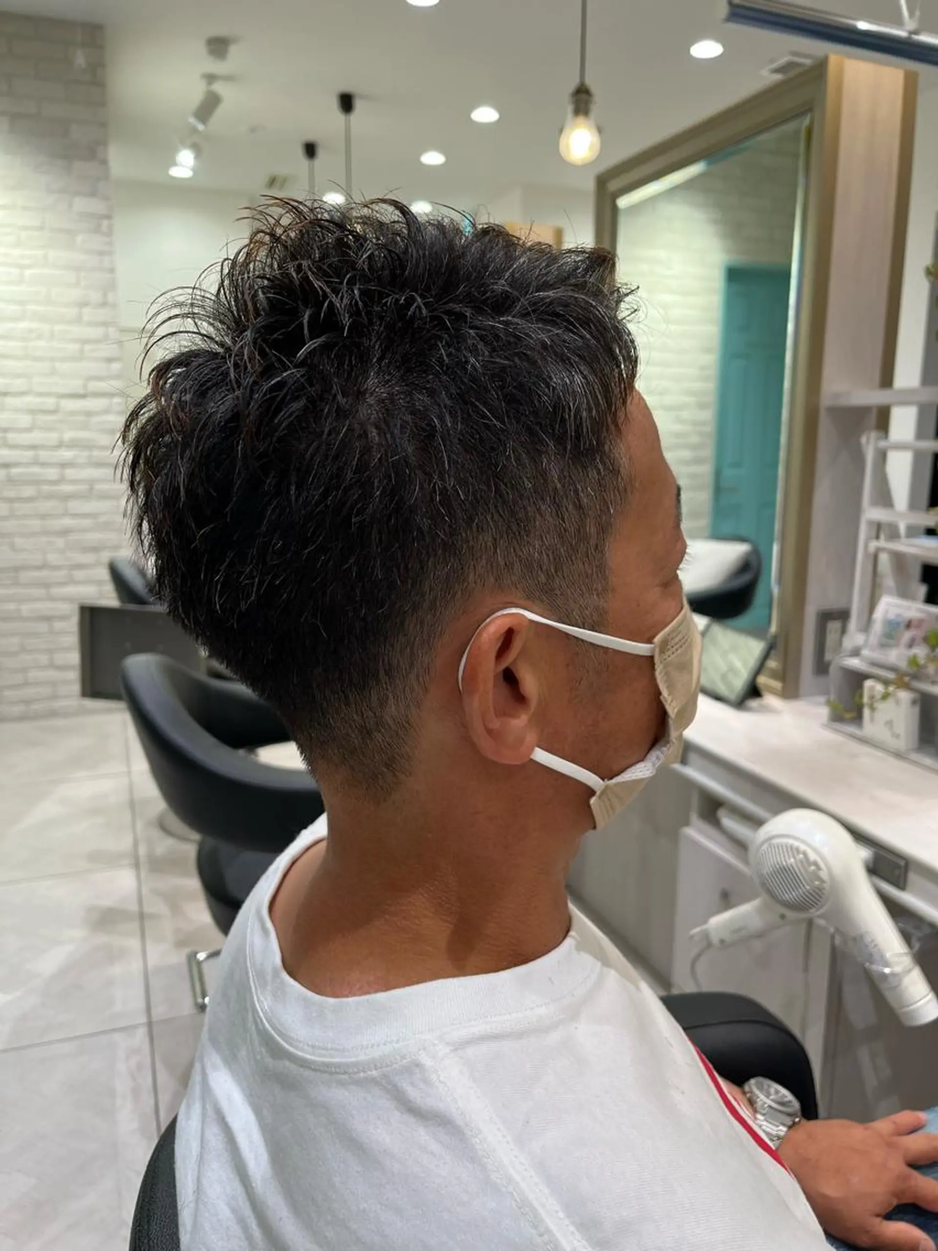 ショート パーマ メンズ カット パーマ 🥇メンズ特化 伊東輝のヘアスタイル