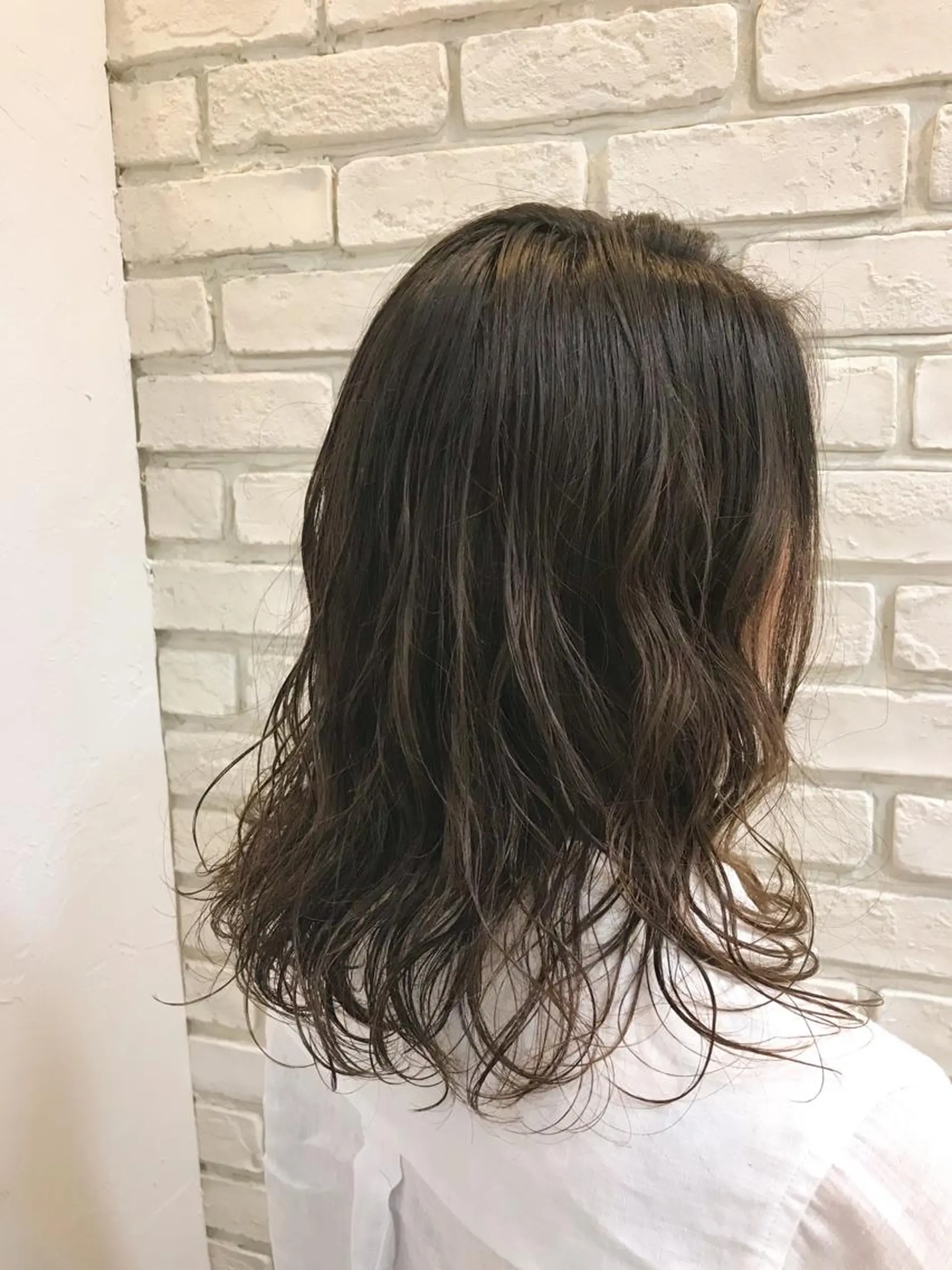 ミディアム カラー YASU🍎CUT 赤系カラー/ヘアケアのヘアスタイル