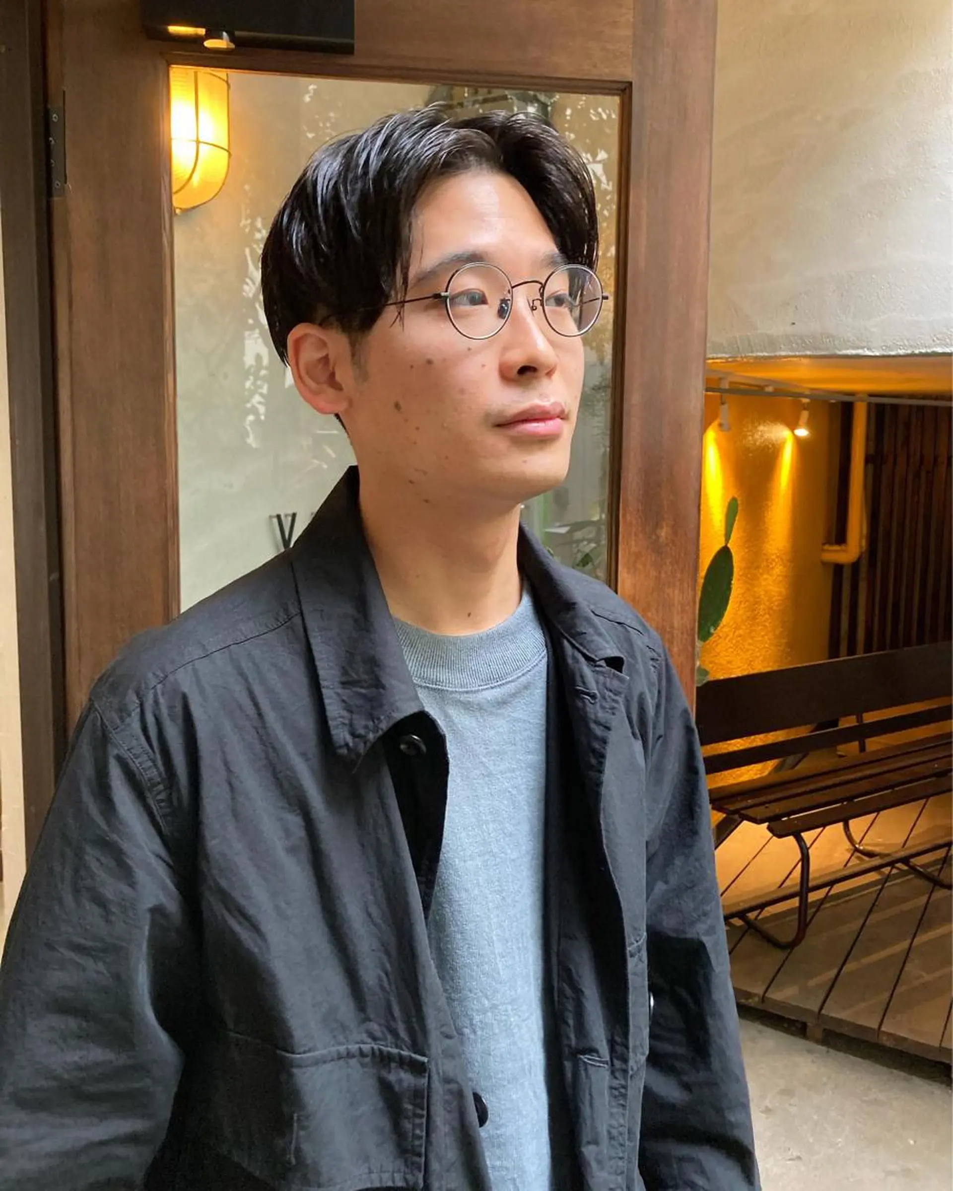 メンズ 刈り上げ カット ヘッドスパ 金田 夏野のヘアスタイル