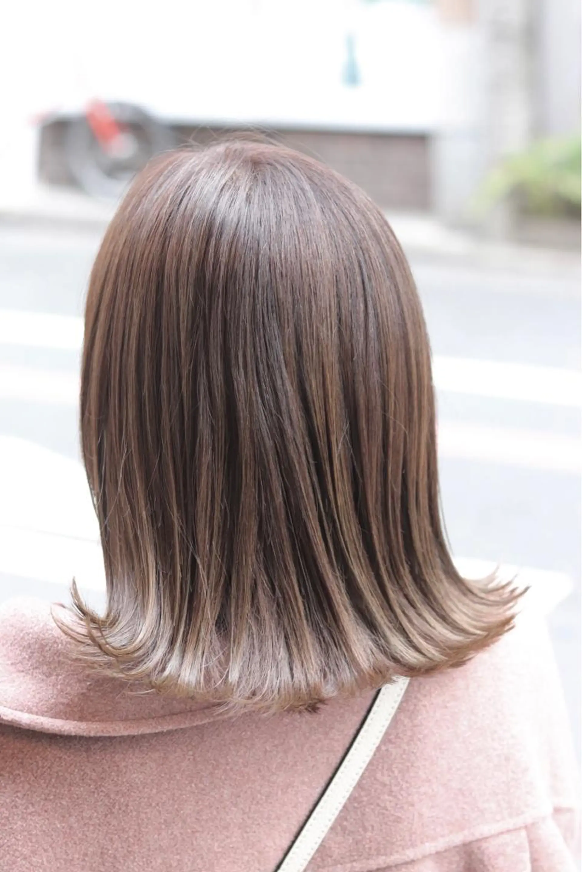 ミディアム カラー ヘアアレンジ ヘアカラー トリートメント Recess hair所属・川内 政人のヘアスタイル