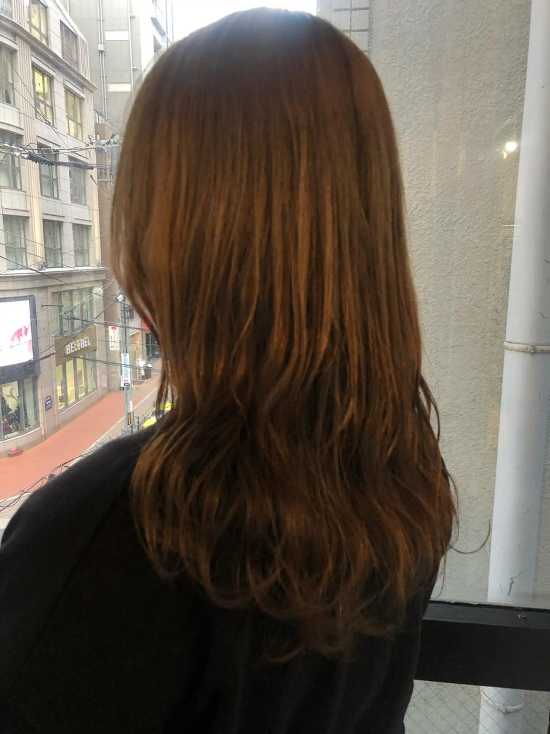 ミディアム カラー 髪質改善＆ブリーチ 伊勢　祐一郎のヘアスタイル