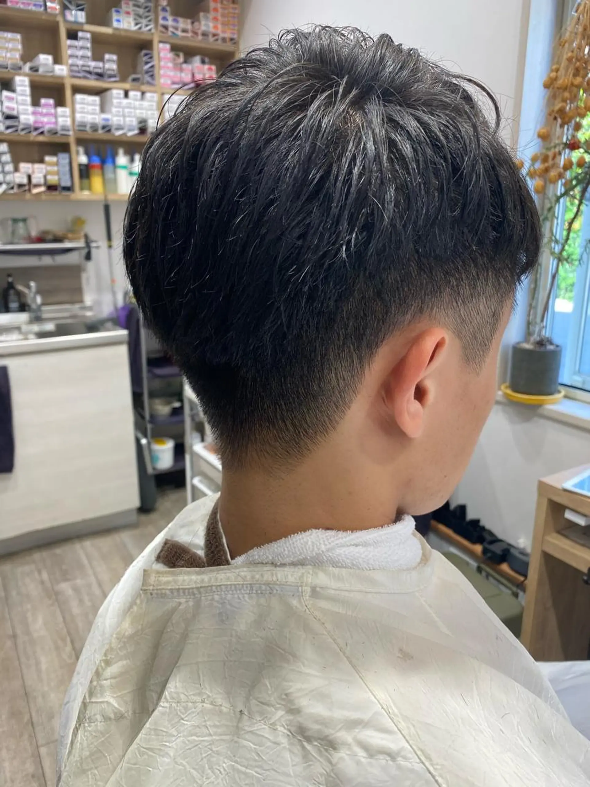 ショート 縮毛矯正 松崎祥のヘアスタイル