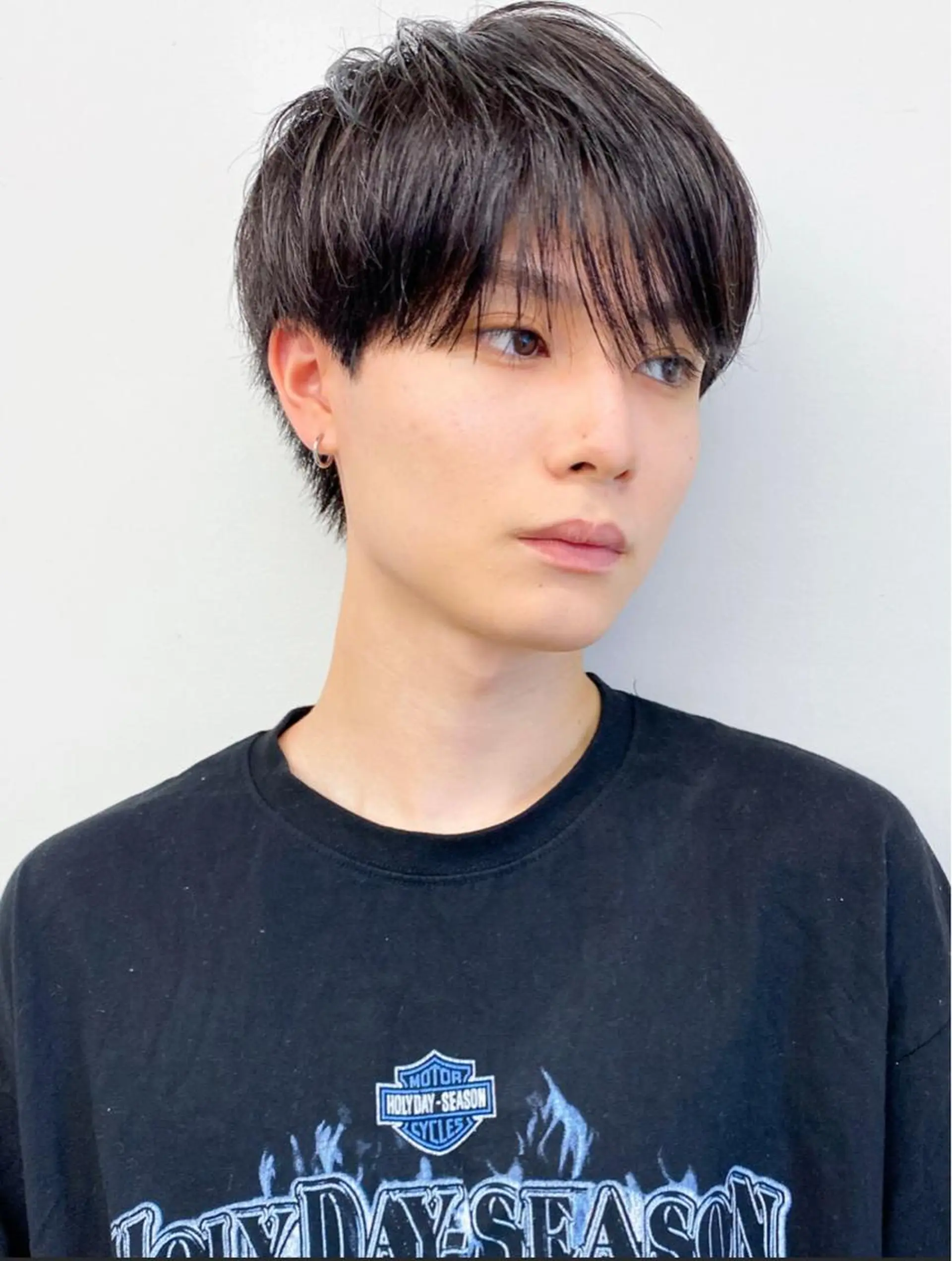 ショート カラー パーマ メンズ カット ヘッドスパ 💎韓国風レイヤー/ 透明感💎藤咲僚汰のヘアスタイル